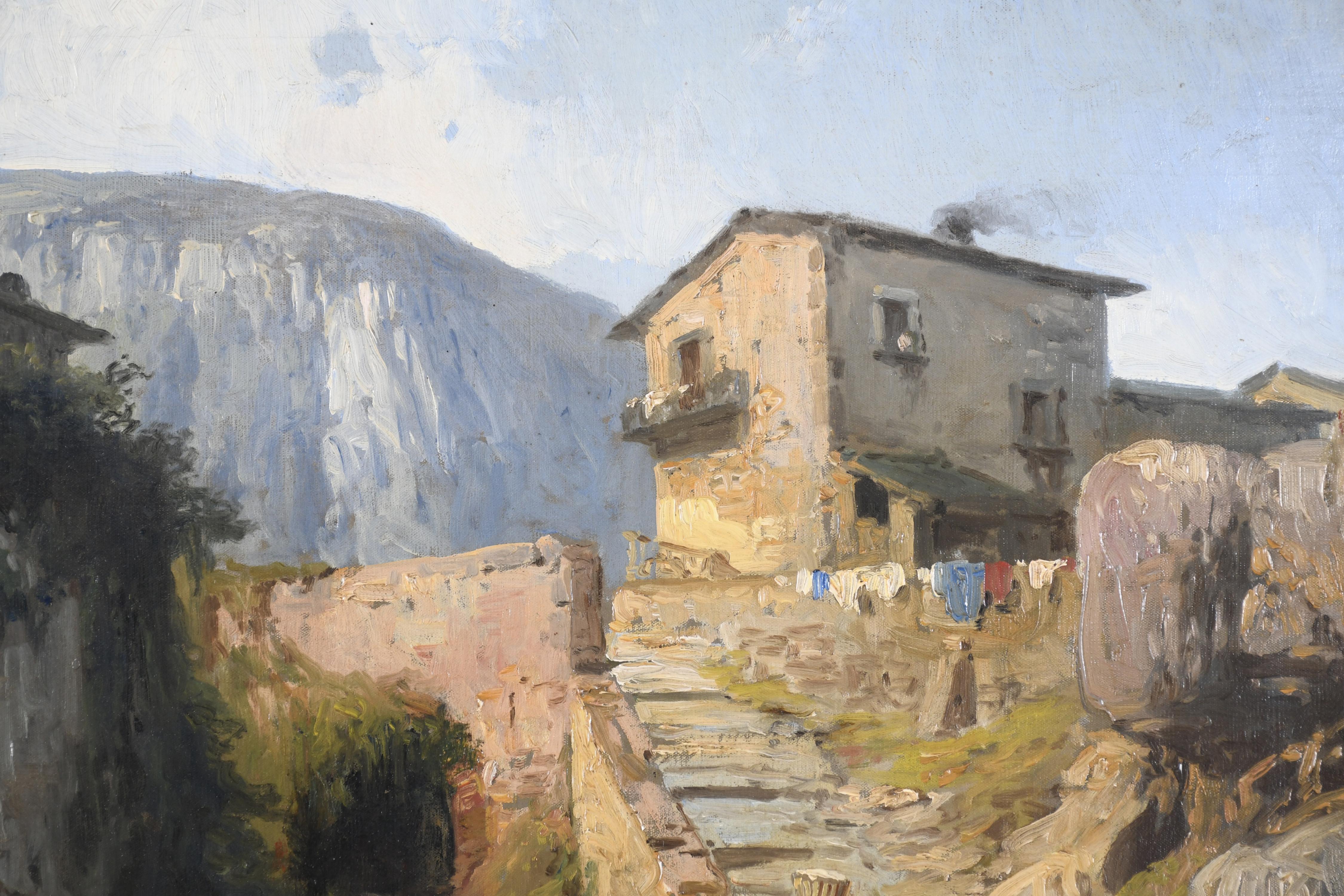 JOSEP ARMET I PORTANELL (1843-1911). "LAS LAVANDERAS".