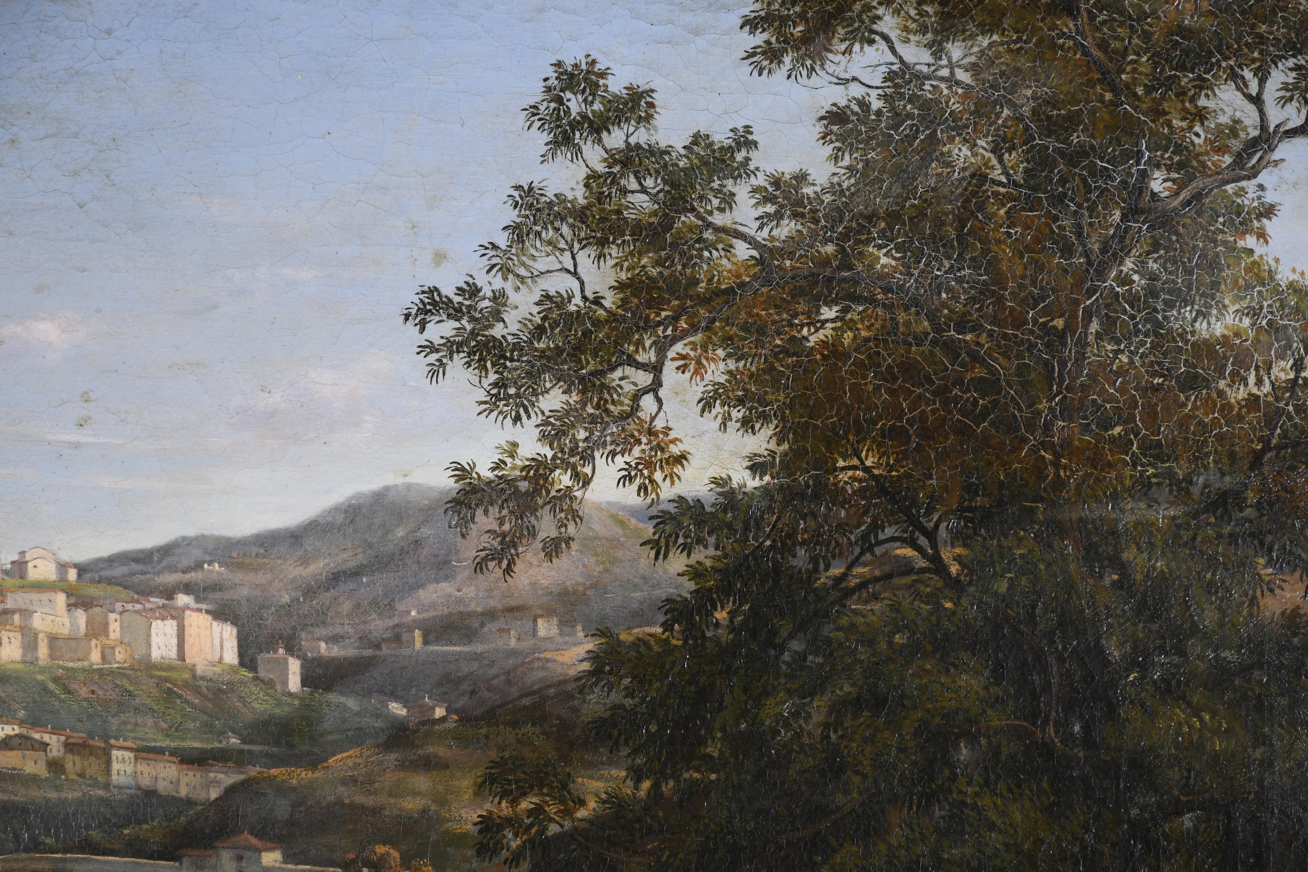 MICHEL GOUTAY-RIQUET (1804 o 1806-1858). "VISTA DE THIERS",