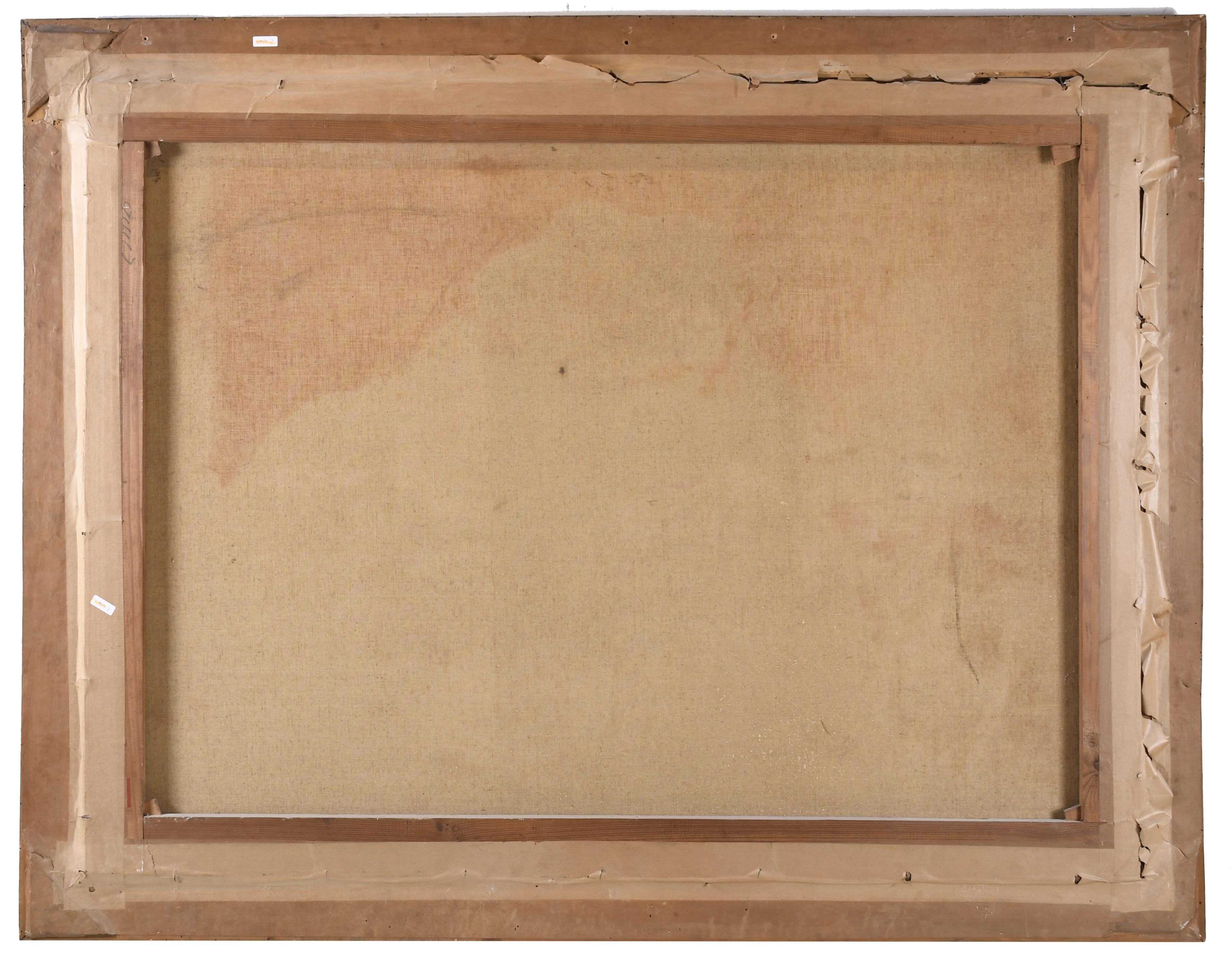 JOSEP SERRASANTA (1916-1998). "BODEGÓN DE CAZA", 1950.