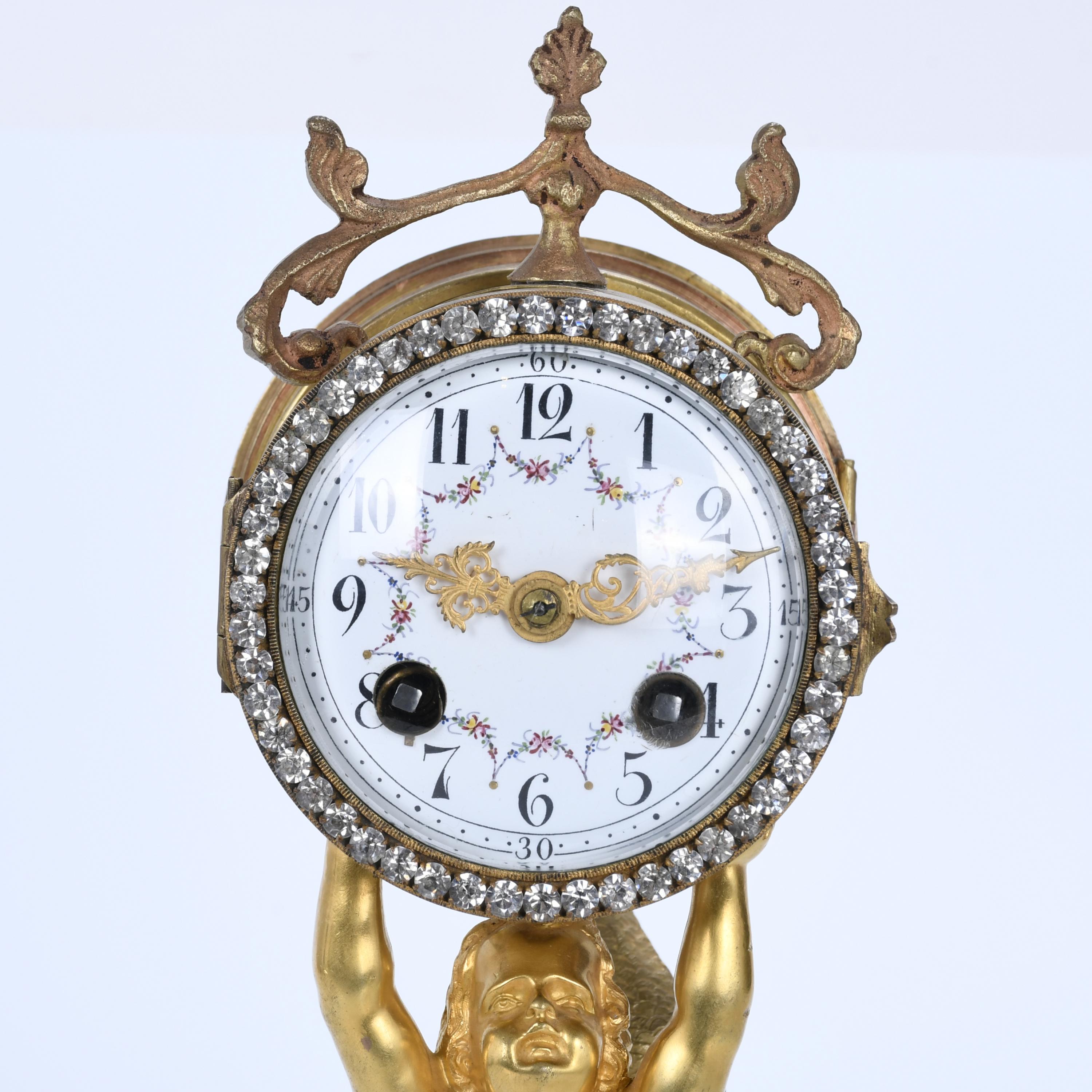 GEORGES-LOUIS BONAME (1847-1919). RELOJ DE SOBREMESA FRANCÉ