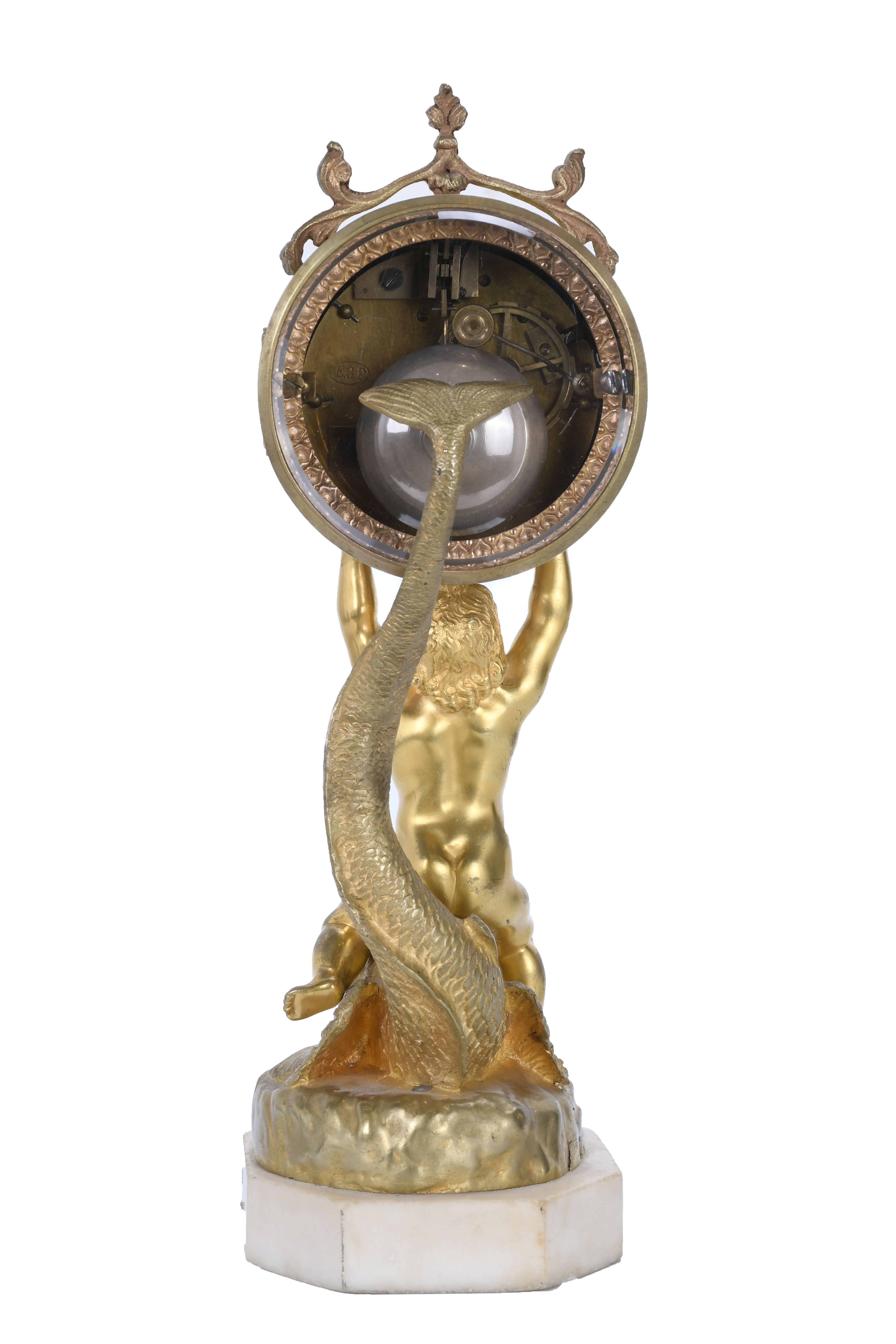 GEORGES-LOUIS BONAME (1847-1919). RELOJ DE SOBREMESA FRANCÉ