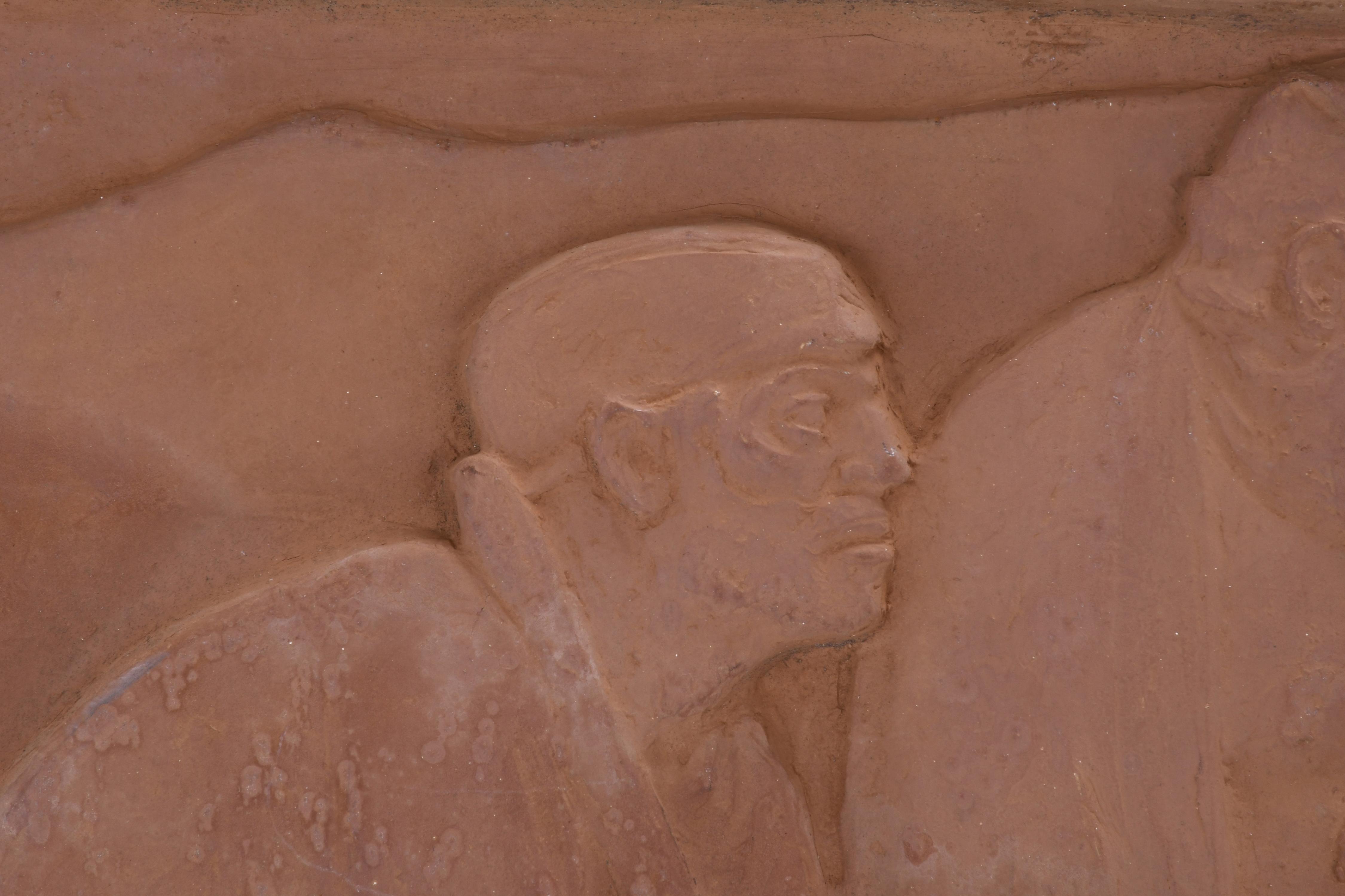 GUSTAVE VIOLET (1873-1952). "PASTORES A LA LUZ DE LA LUNA".