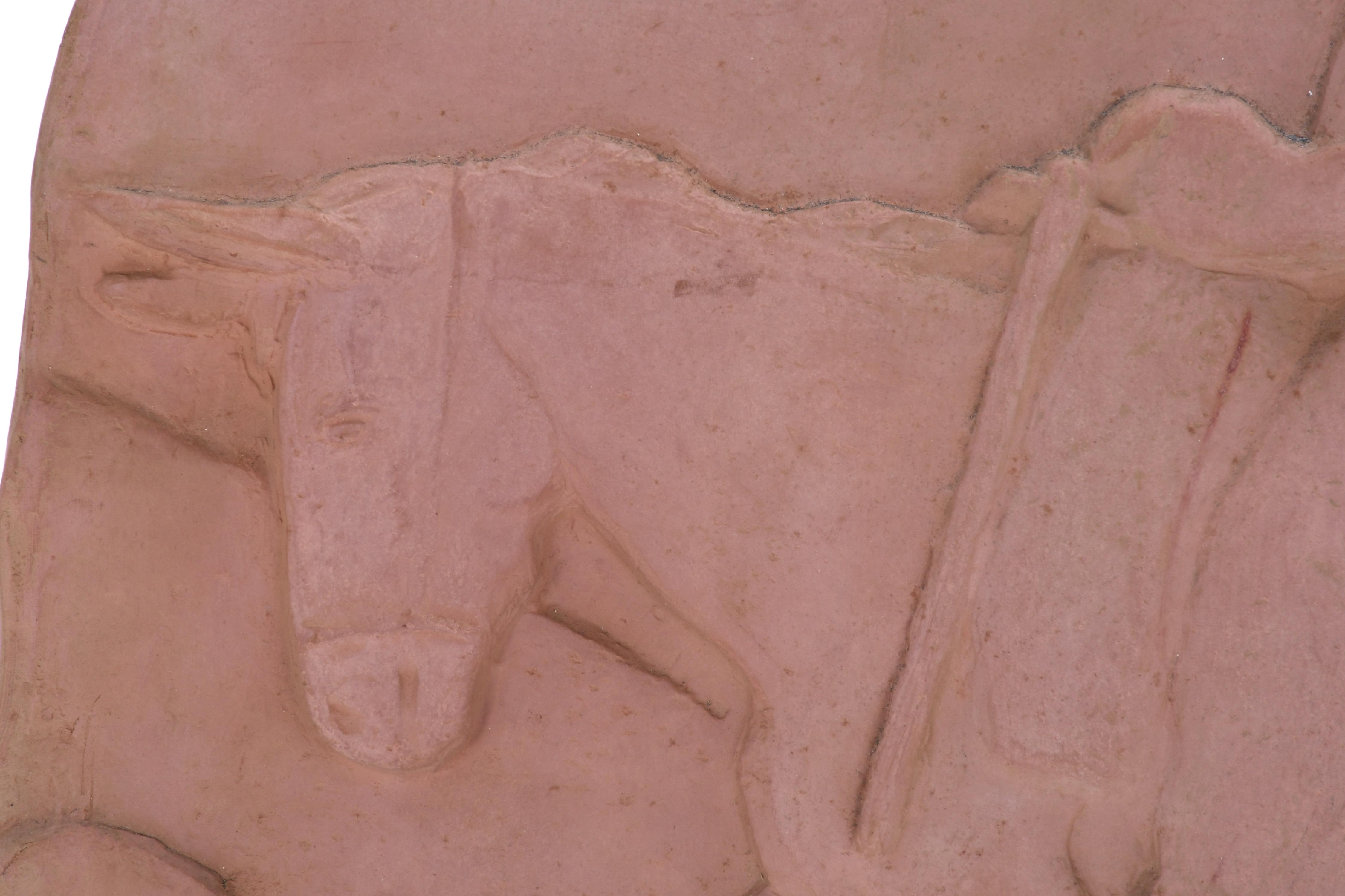 GUSTAVE VIOLET (1873-1952). "PASTOR CATALÁN EN BURRO".