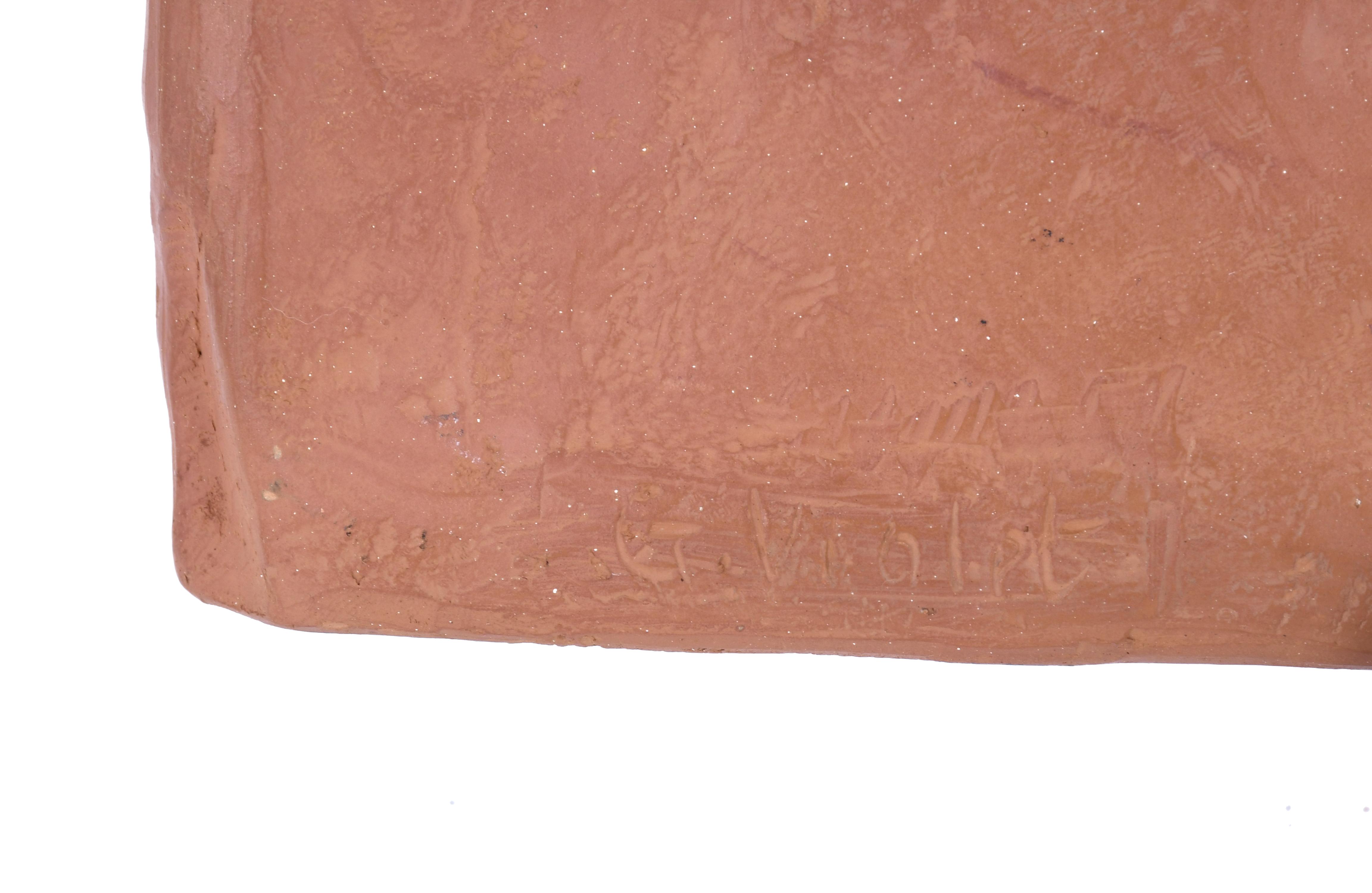 SEGÚN GUSTAVE VIOLET (1873-1952). "PASTOR CATALÁN EN BURRO".