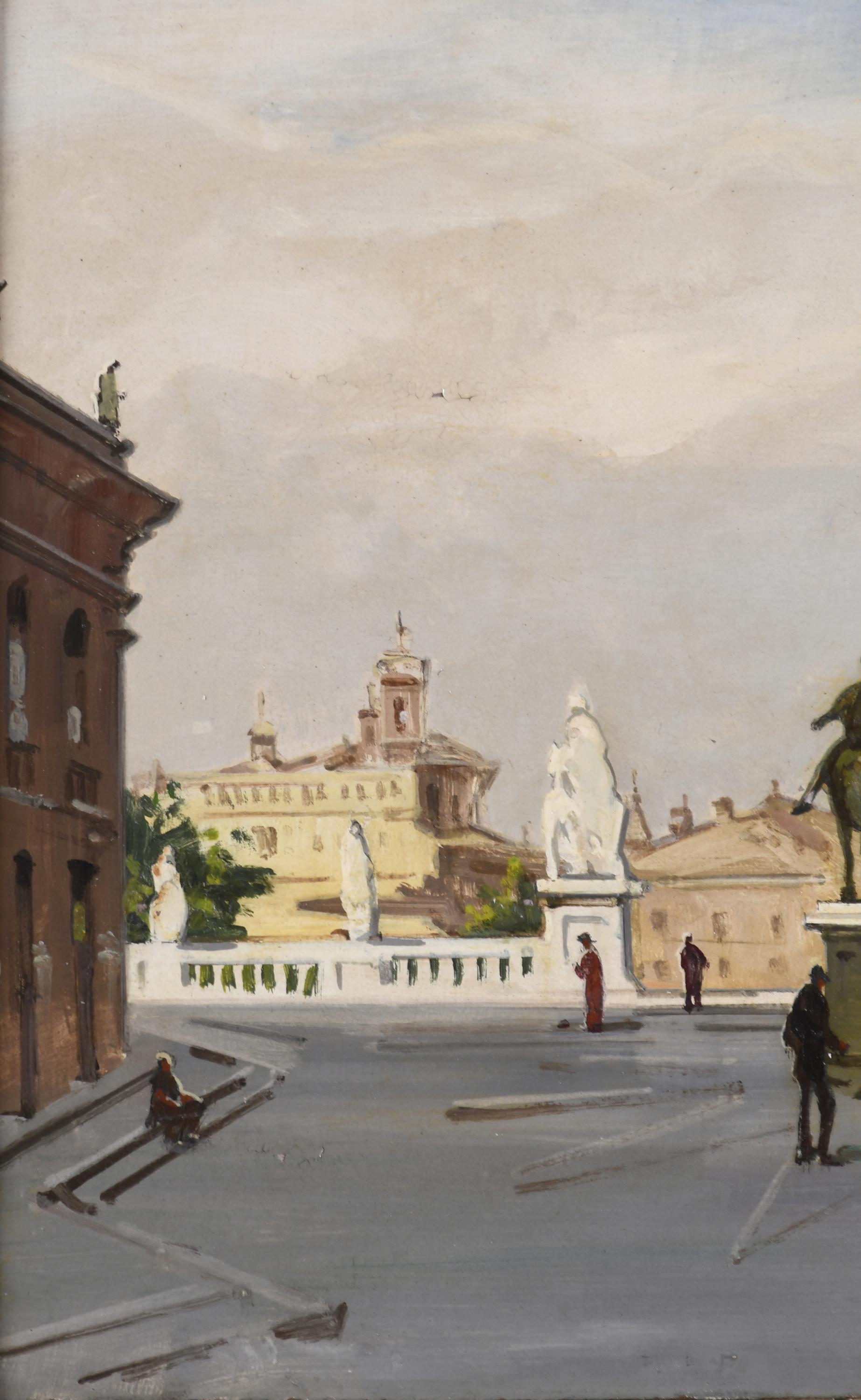 RAFAEL DURANCAMPS (1891-1979). "CAPITOLIO" (Roma, 1953). 