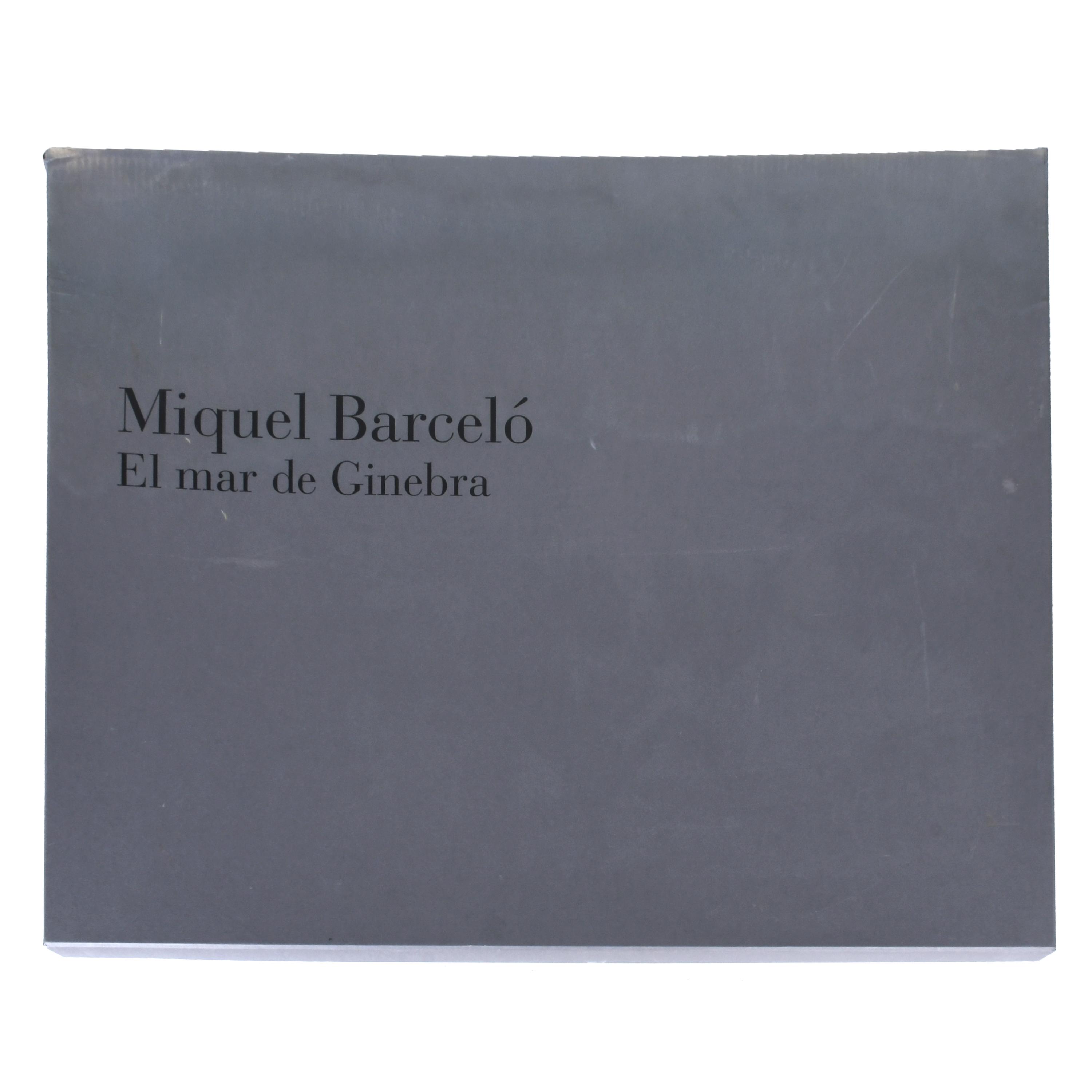 MIQUEL BARCELÓ (1957). "EL MAR DE GINEBRA".