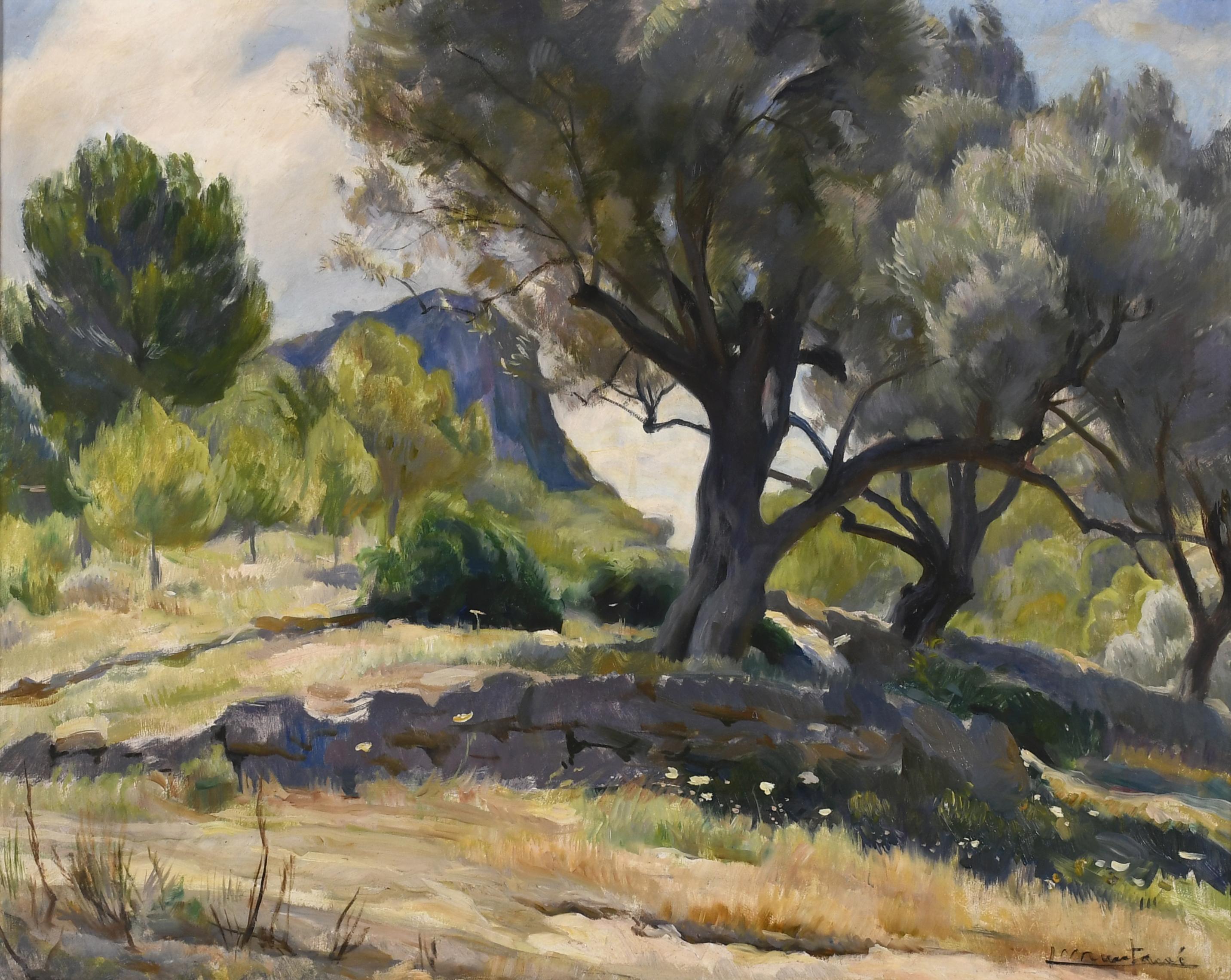 LLUÍS MUNTANÉ MUNS (1899-1987). "PAISAJE".