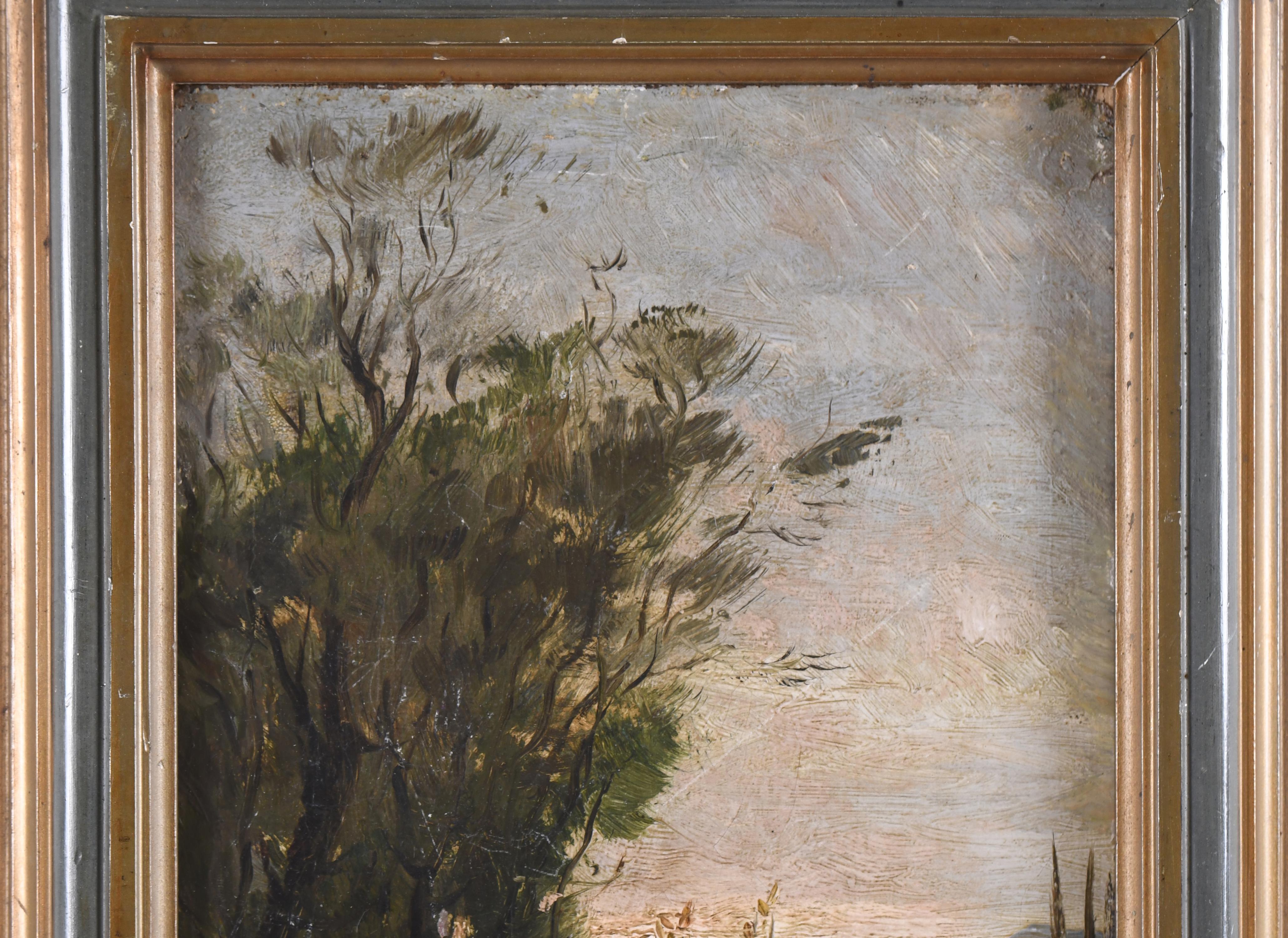 ESCUELA CATALANA, SIGLO XIX. "PAISAJE".
