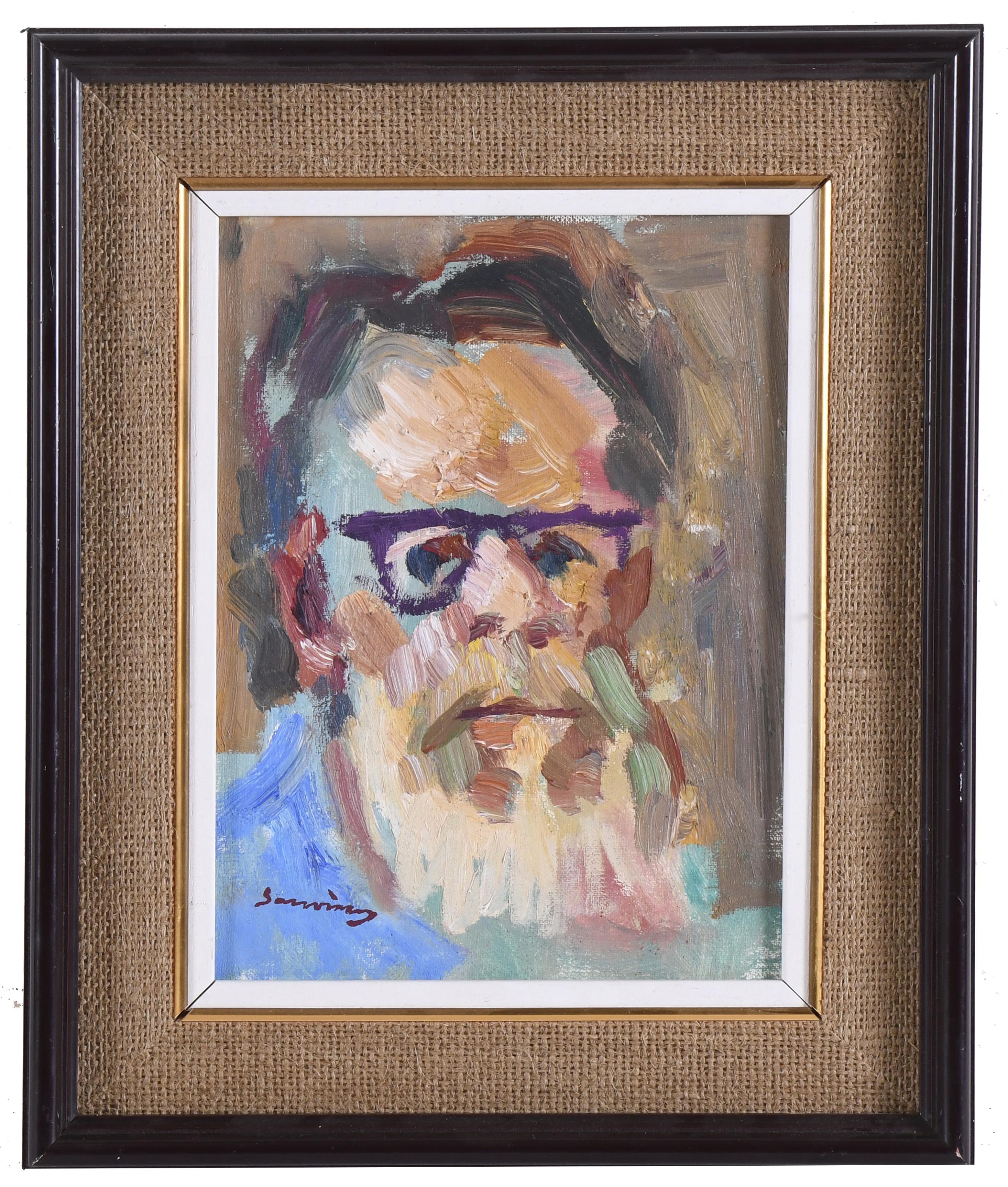 RAMON SANVISENS I MARFULL (1917-1987). "AUTORRETRATO".