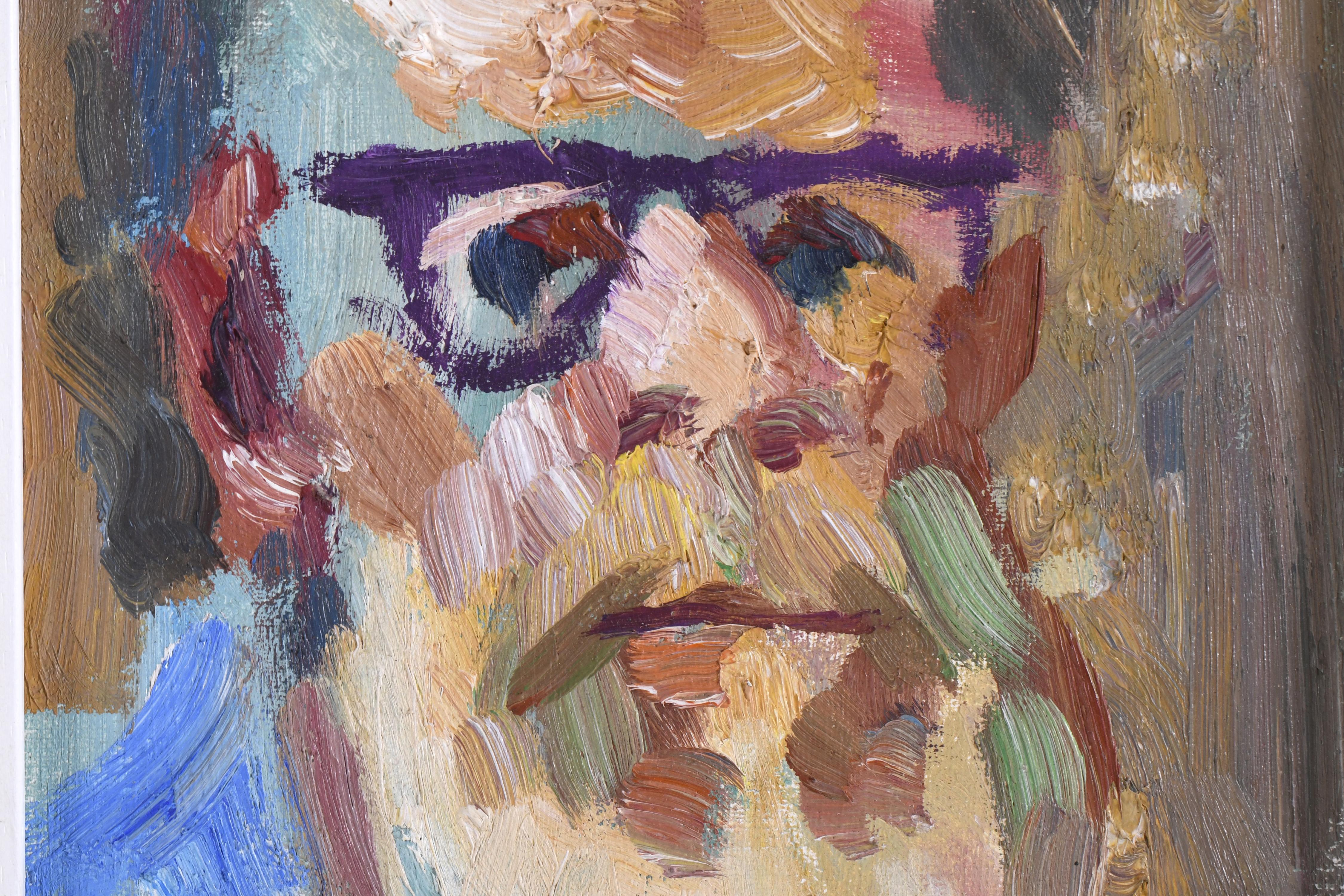 RAMON SANVISENS I MARFULL (1917-1987). "AUTORRETRATO".