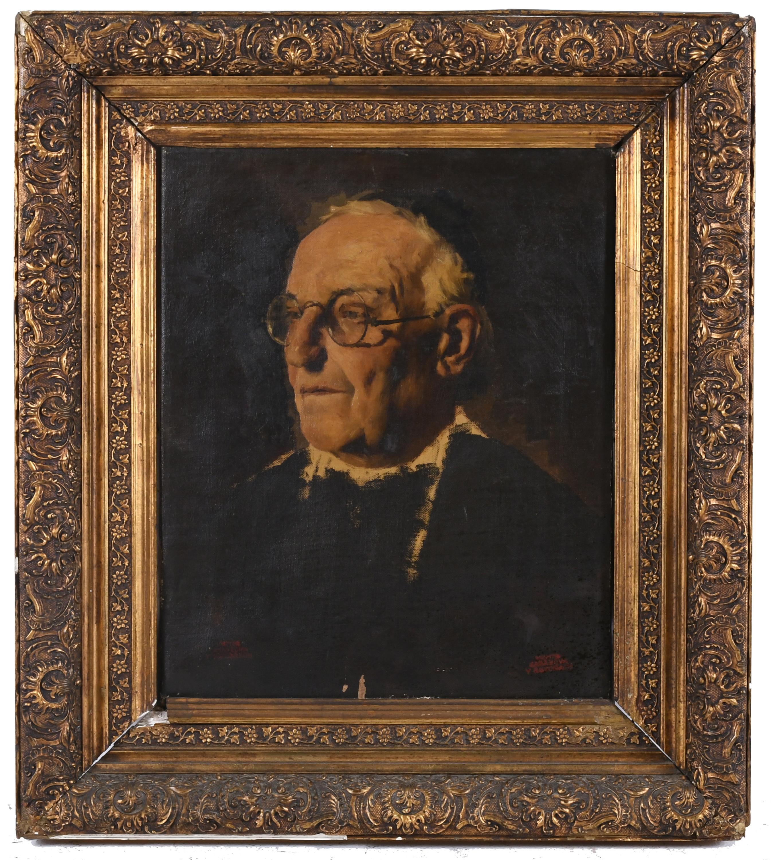 ANTONIO CASANOVA Y ESTORACH (1847-1896). "RETRATO MASCULINO