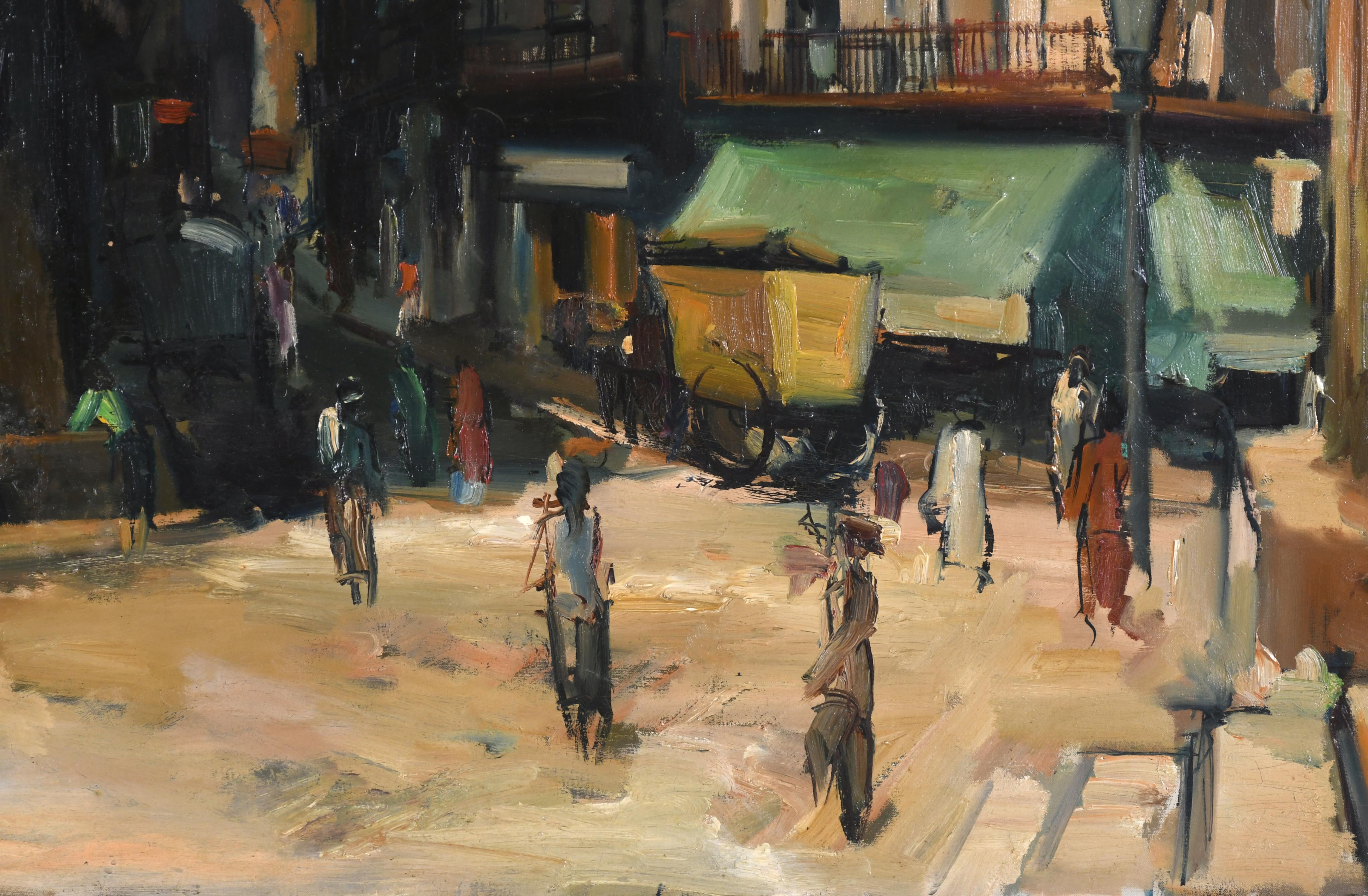 JOAN SERRA MELGOSA (1899-1970) "CALLE PLATERÍA".