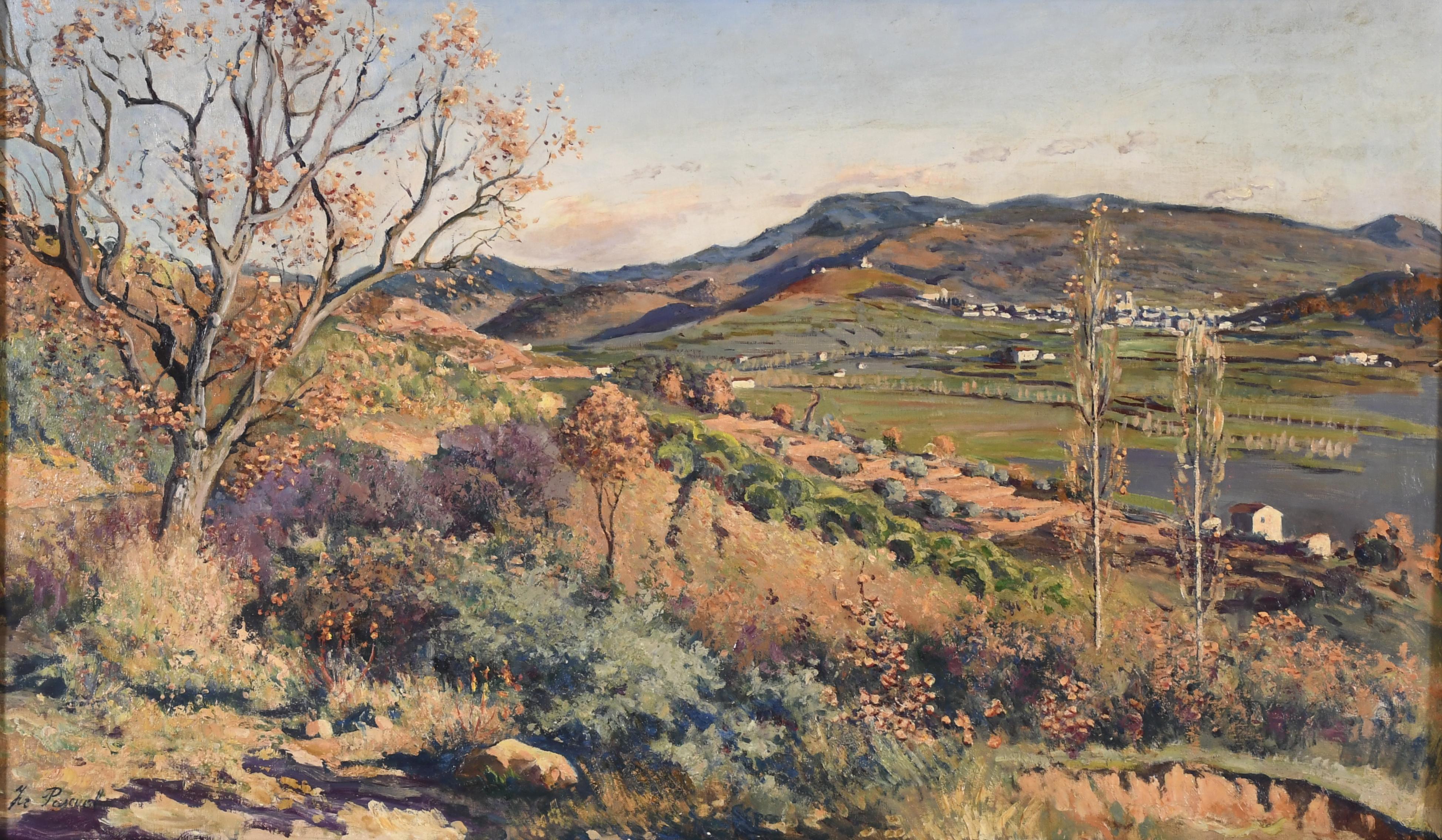 IVO PASCUAL RODES (1883-1949). "DES DE BASTONS, OLOT".