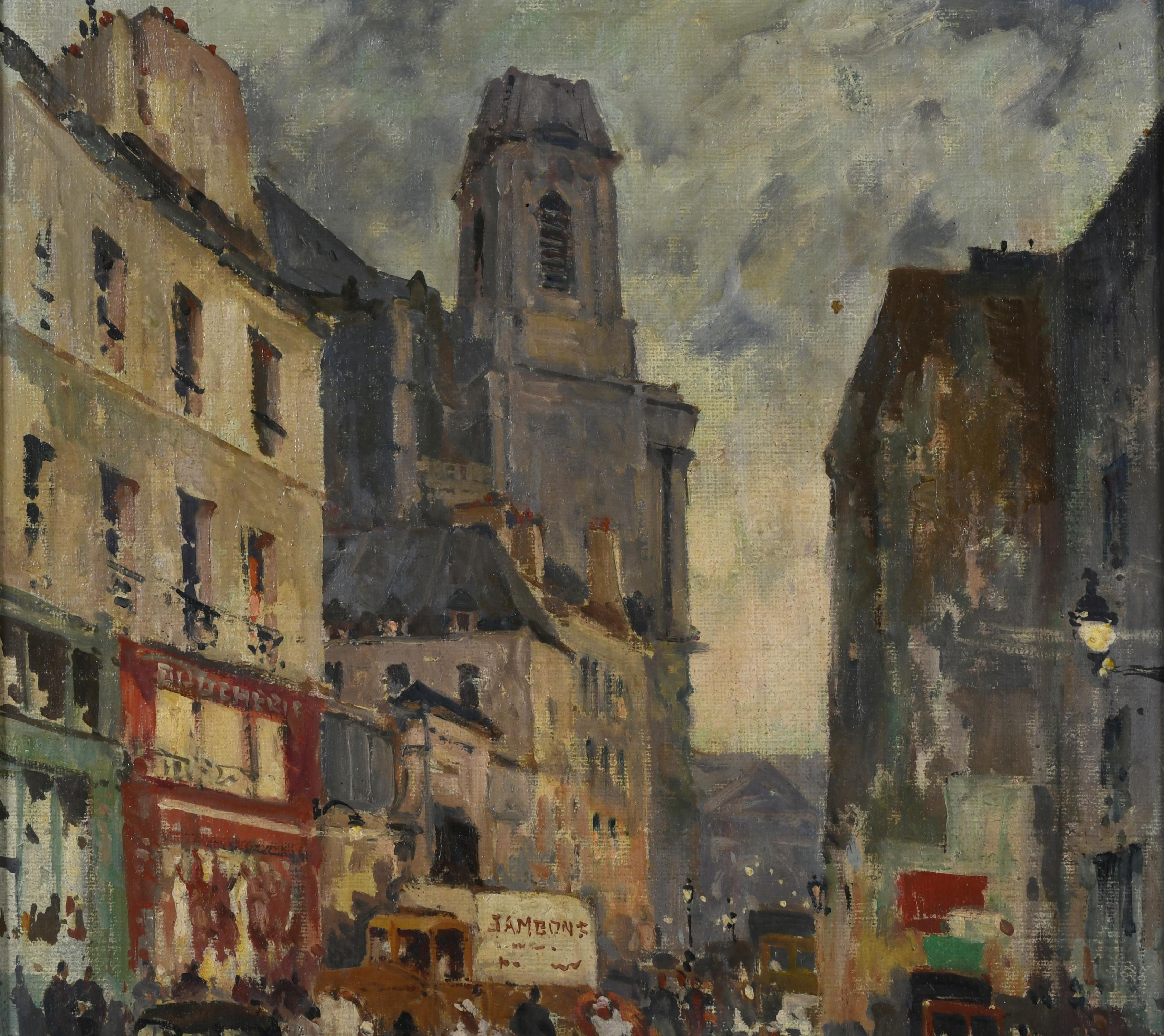 HENRI-ALEXIS SCHAEFFER (1900-1975). "CALLE DE PARÍS", 1960.