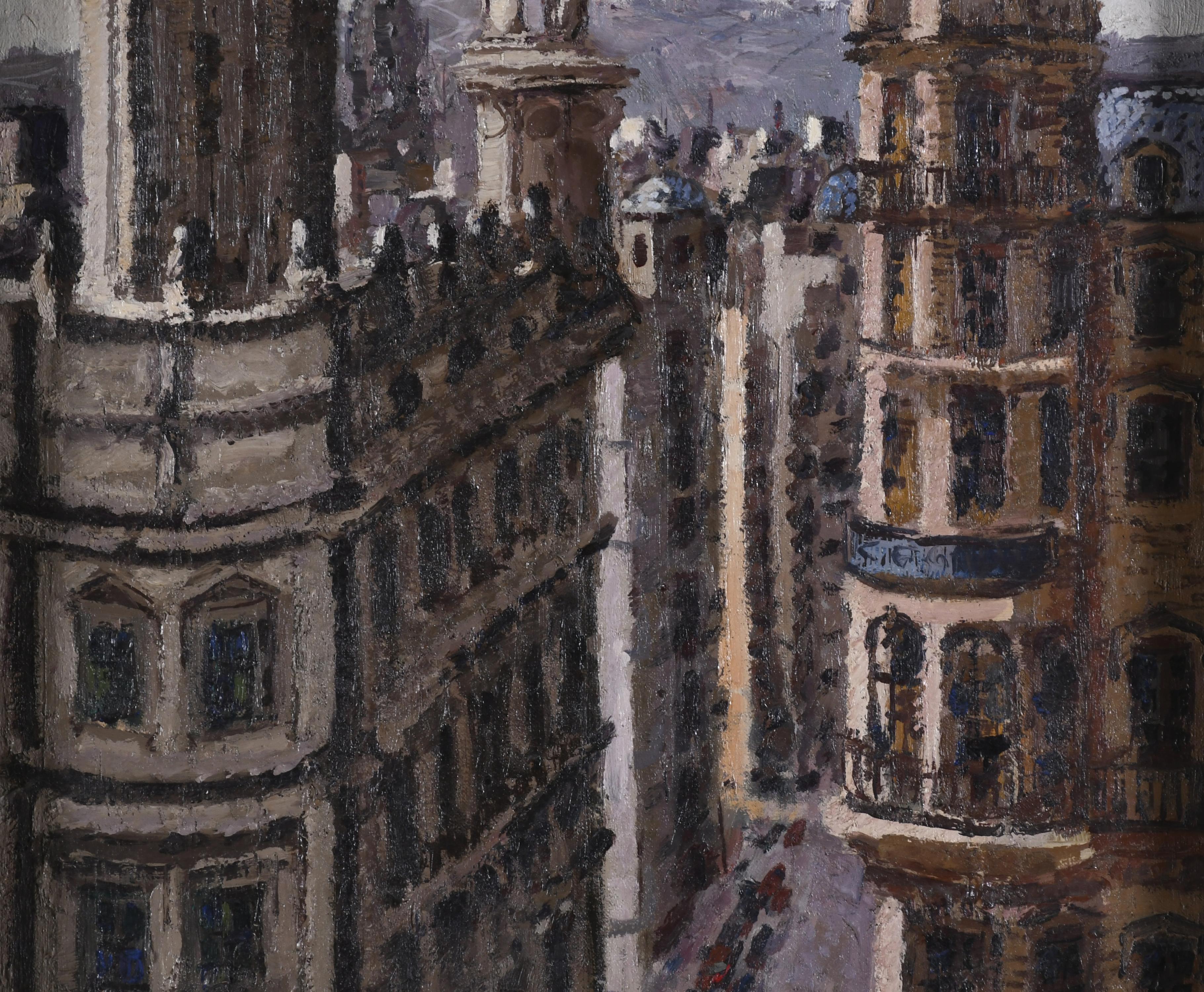JORDI PAGANS MONTSALVATGE (1932-2017). "VISTA DE LA VIA LAI