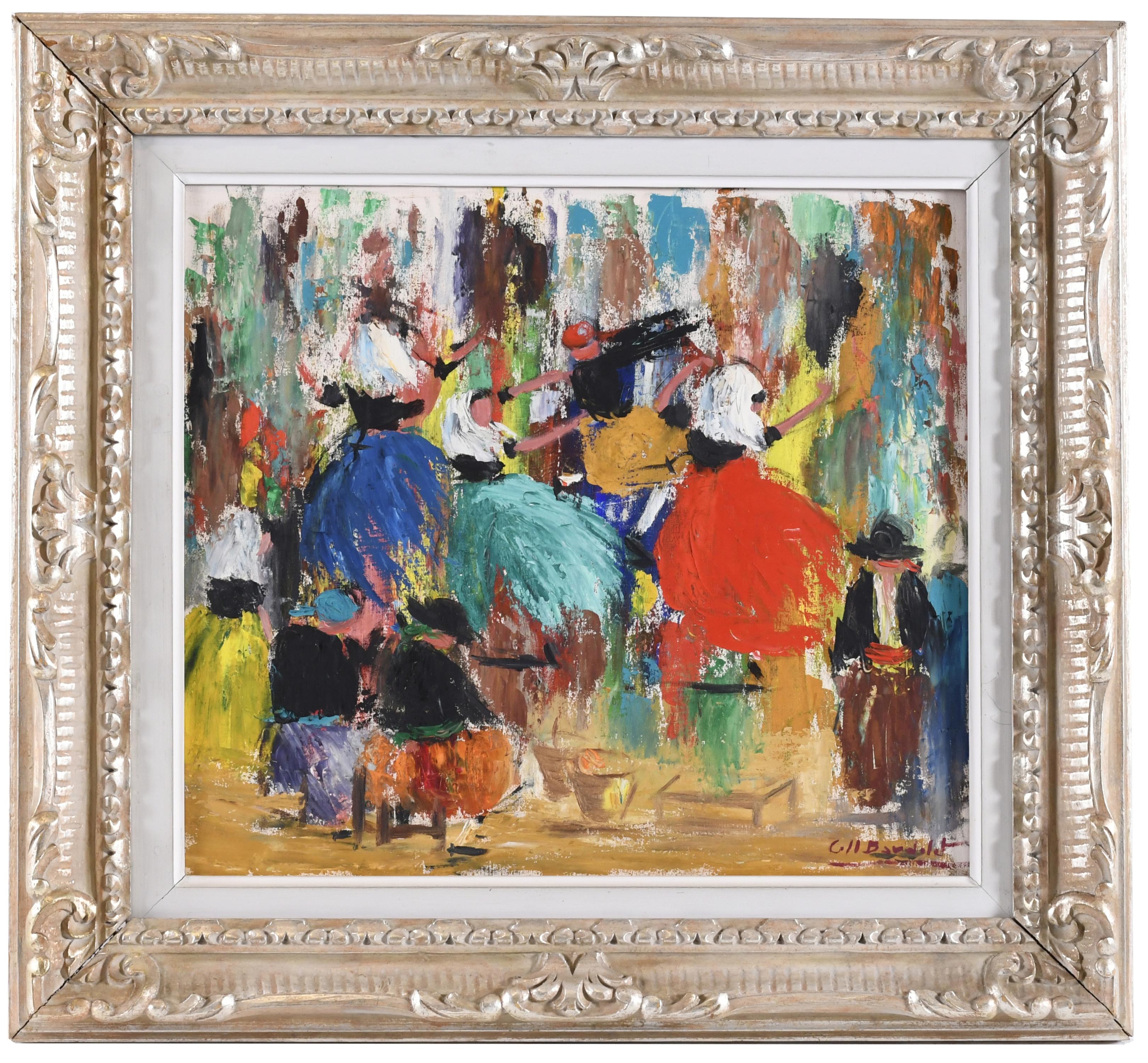 JOSEP COLL BARDOLET (1912-2007). "BAILARINAS MALLORQUINAS".
