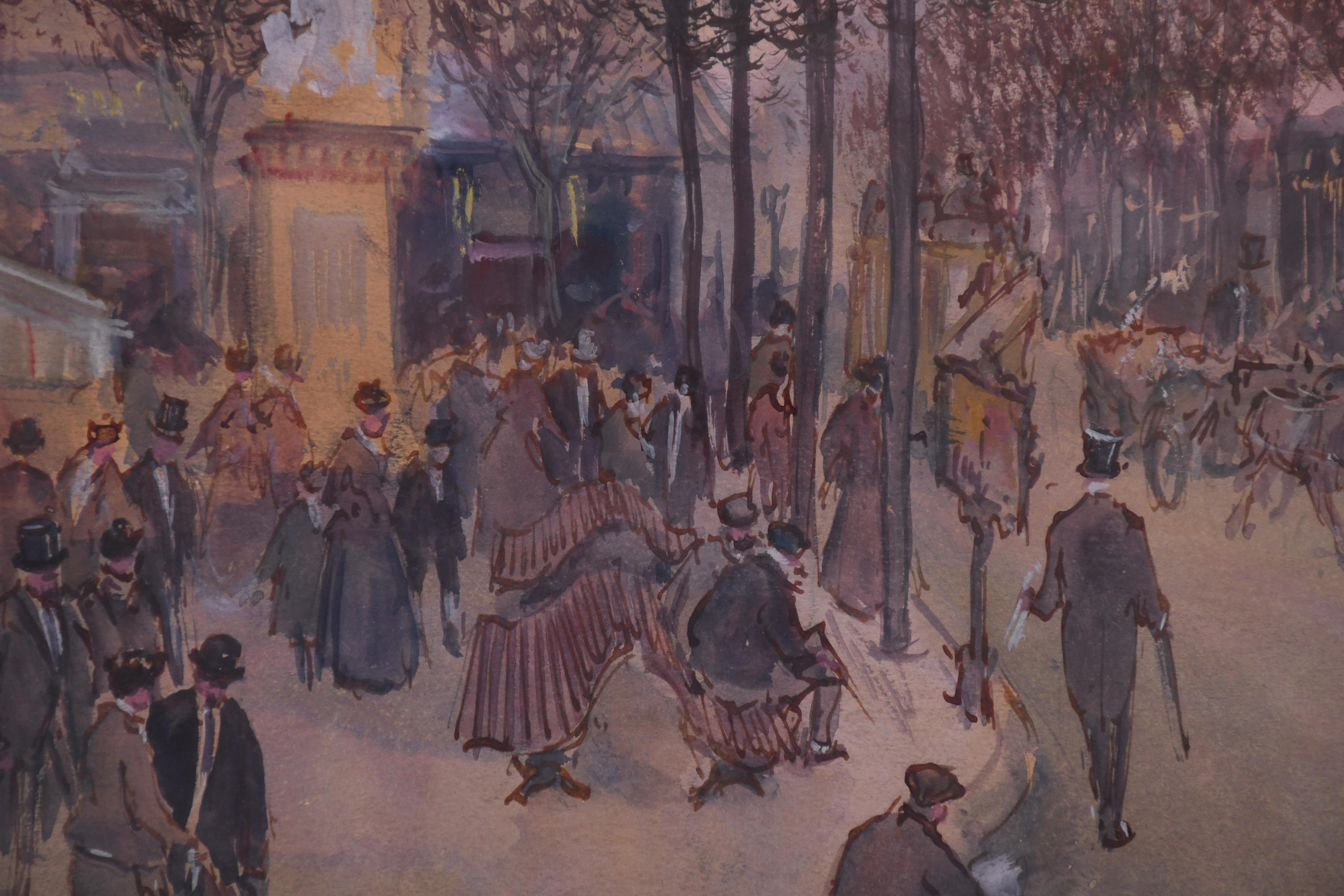 HENRY GRENIER (1882-1940) "CALLE DE PARÍS".