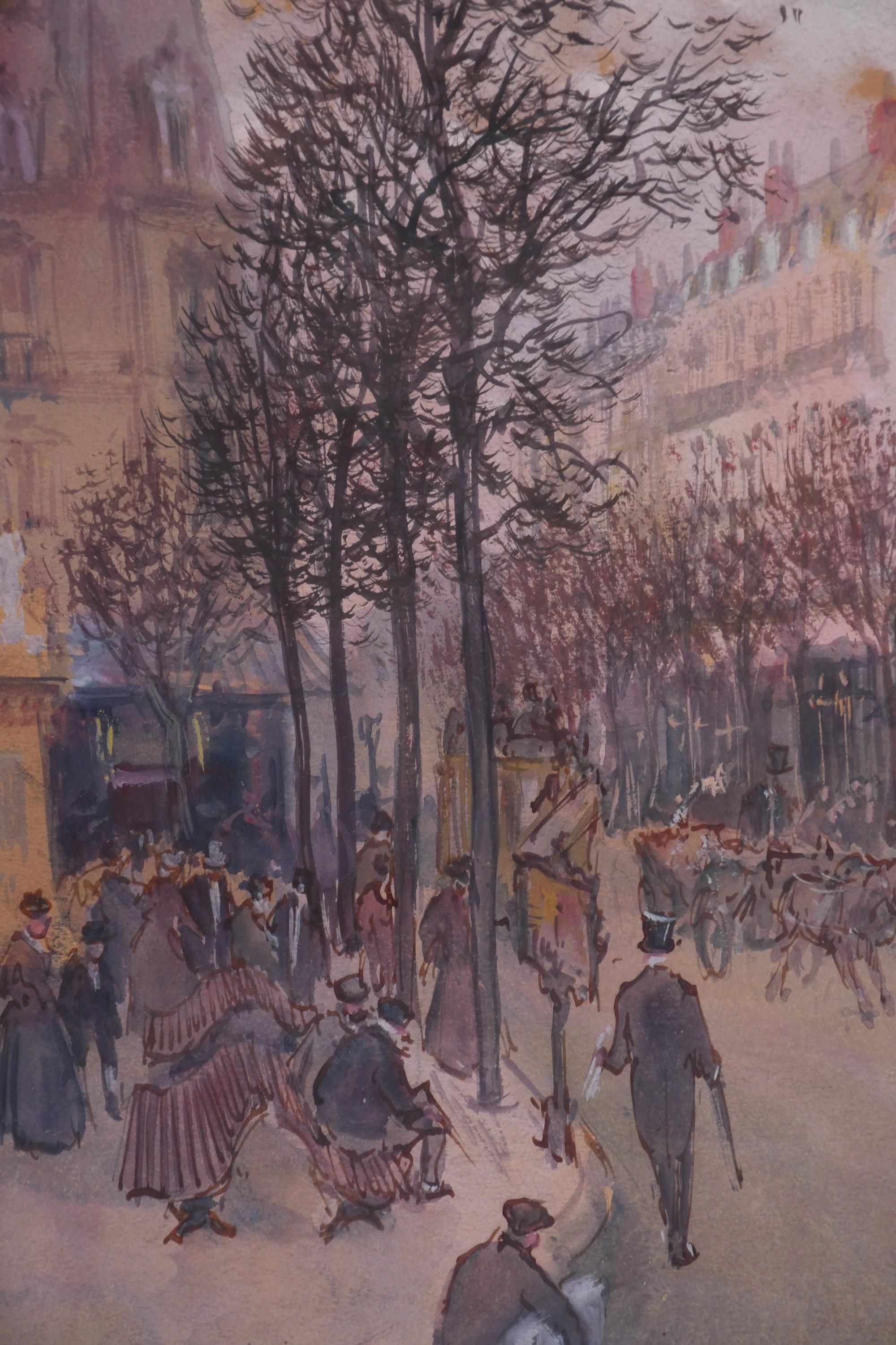 HENRY GRENIER (1882-1940) "CALLE DE PARÍS".