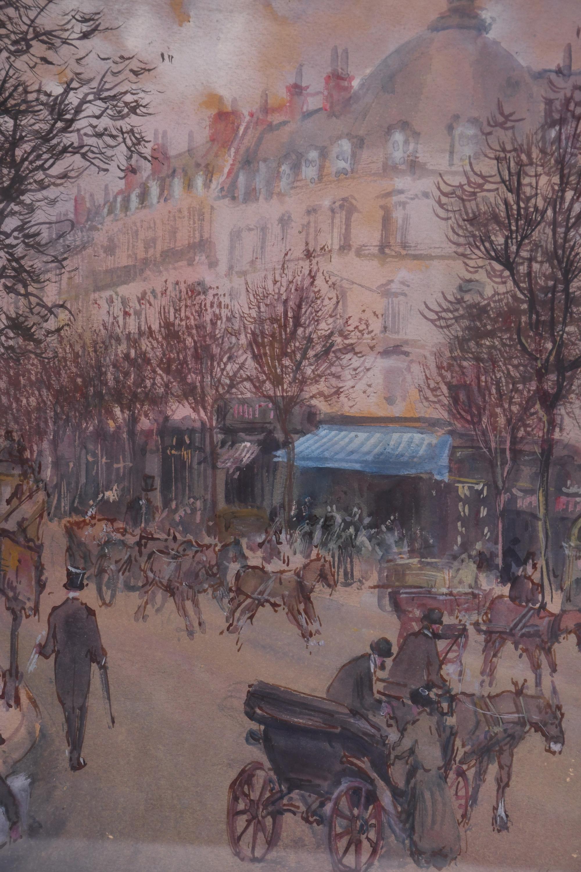 HENRY GRENIER (1882-1940) "CALLE DE PARÍS".