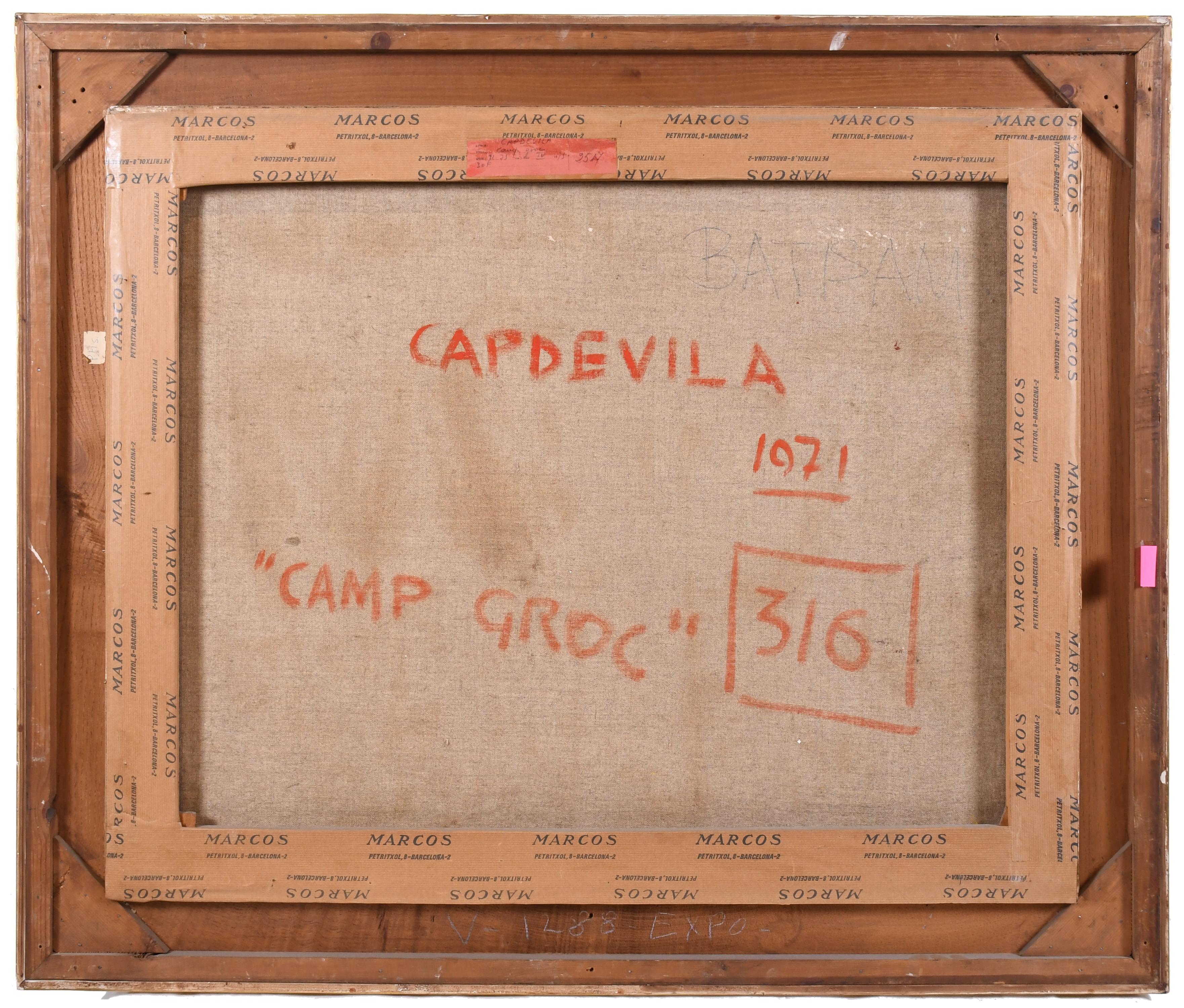 MANUEL CAPDEVILA (1910-2006). "CAMP GROC", 1971.