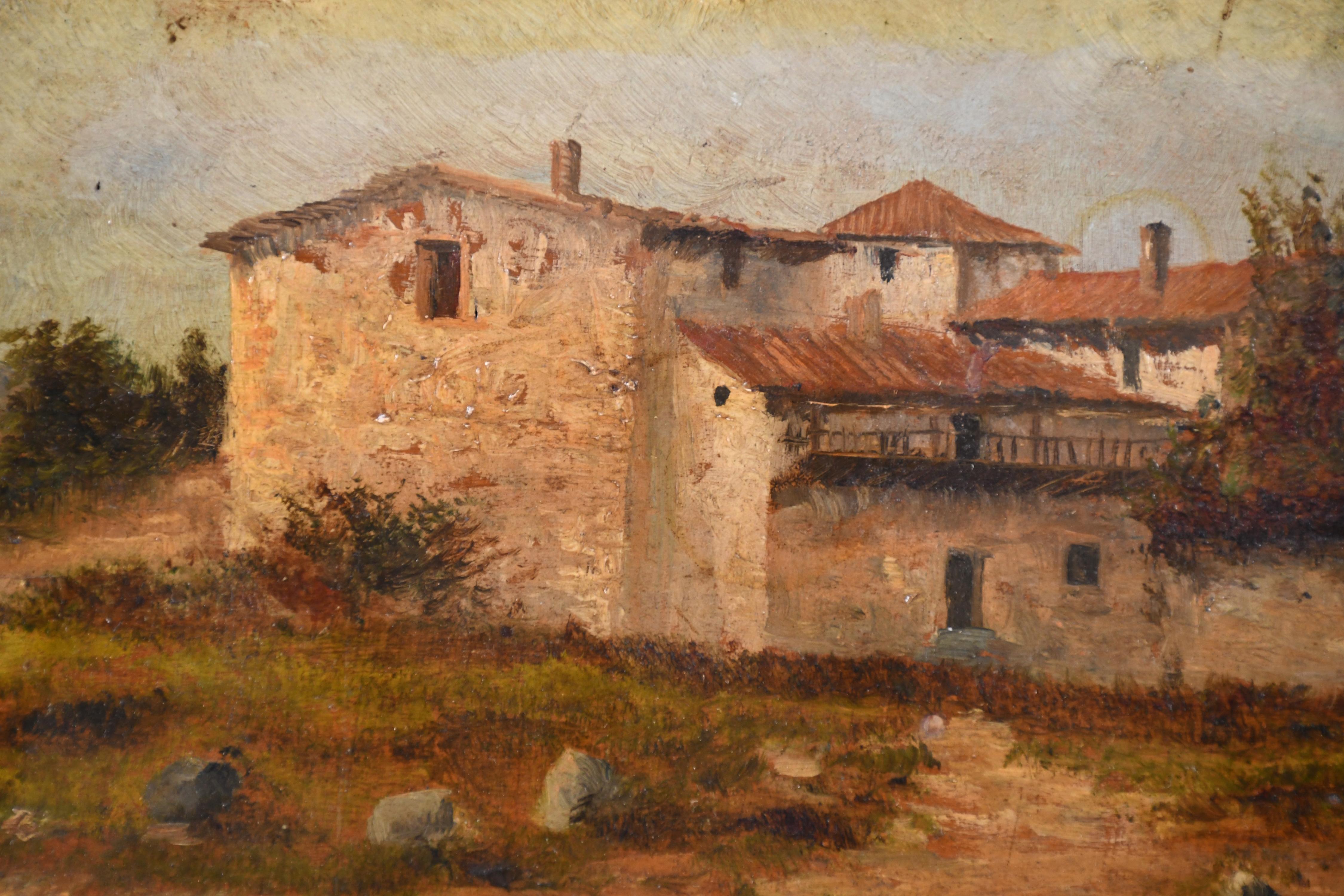 RAMÓN MARTÍ ALSINA (1826-1894). "CASAS".