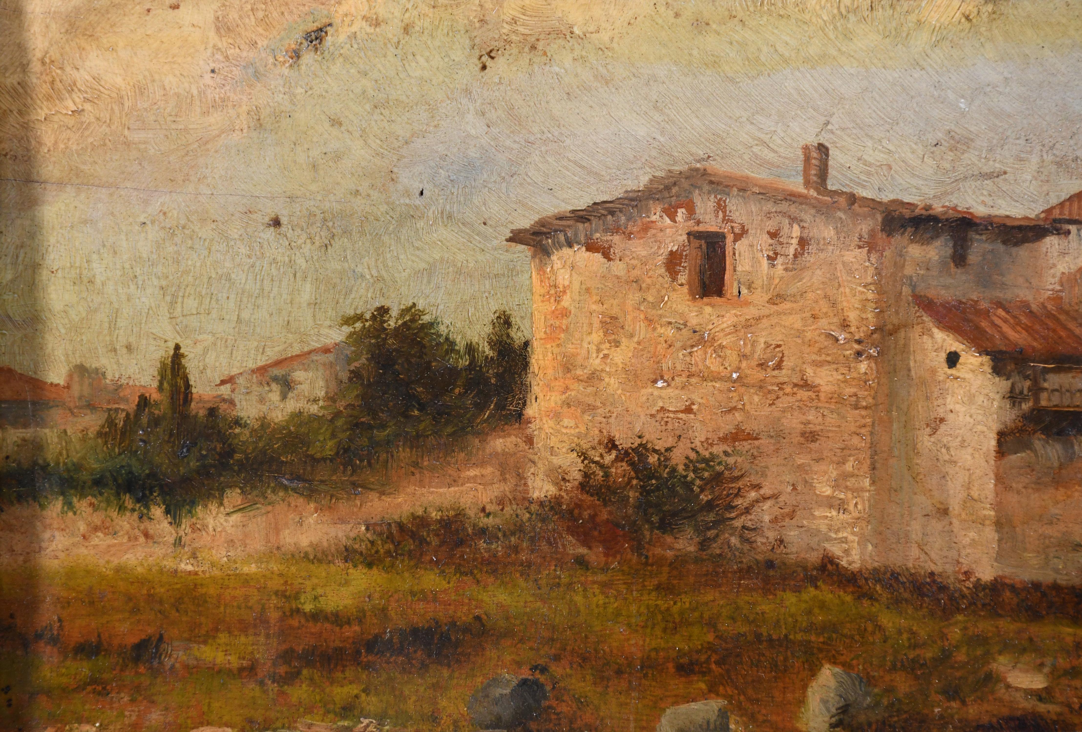 RAMÓN MARTÍ ALSINA (1826-1894). "CASAS".