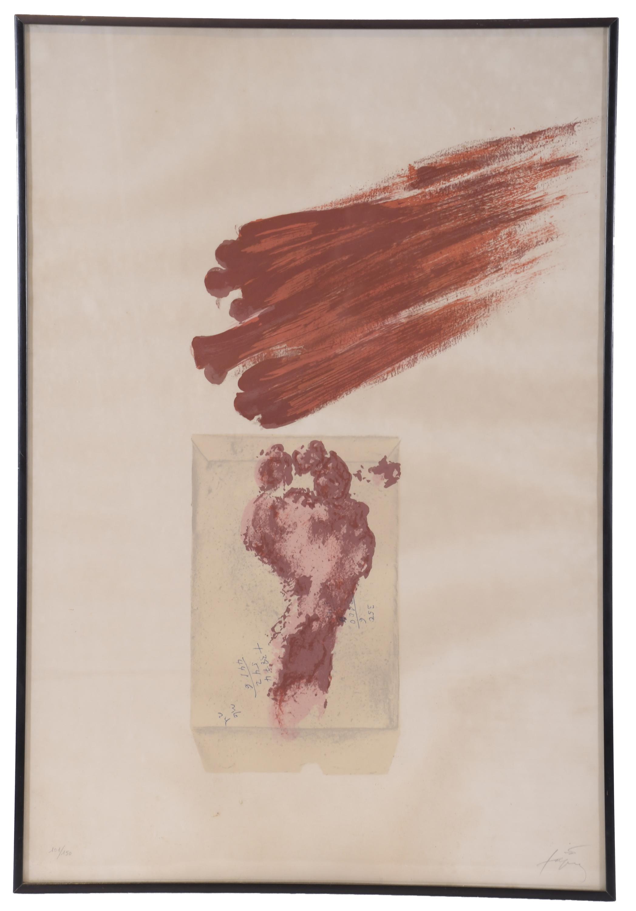 ANTONI TÀPIES (1923-2012). Sin título. 
