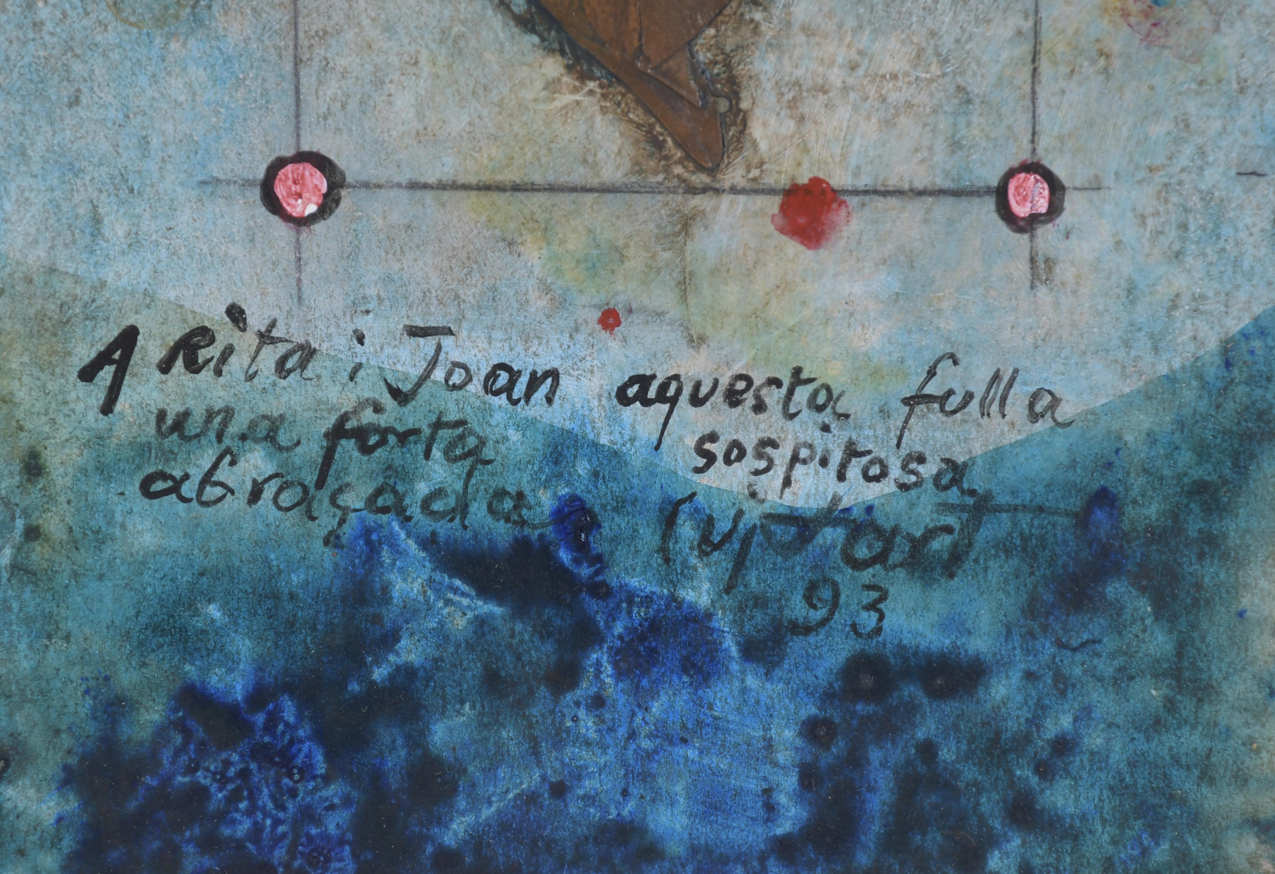 MODEST CUIXART i TÀPIES (1925-2007).   "EL NIU O LA FULLA S