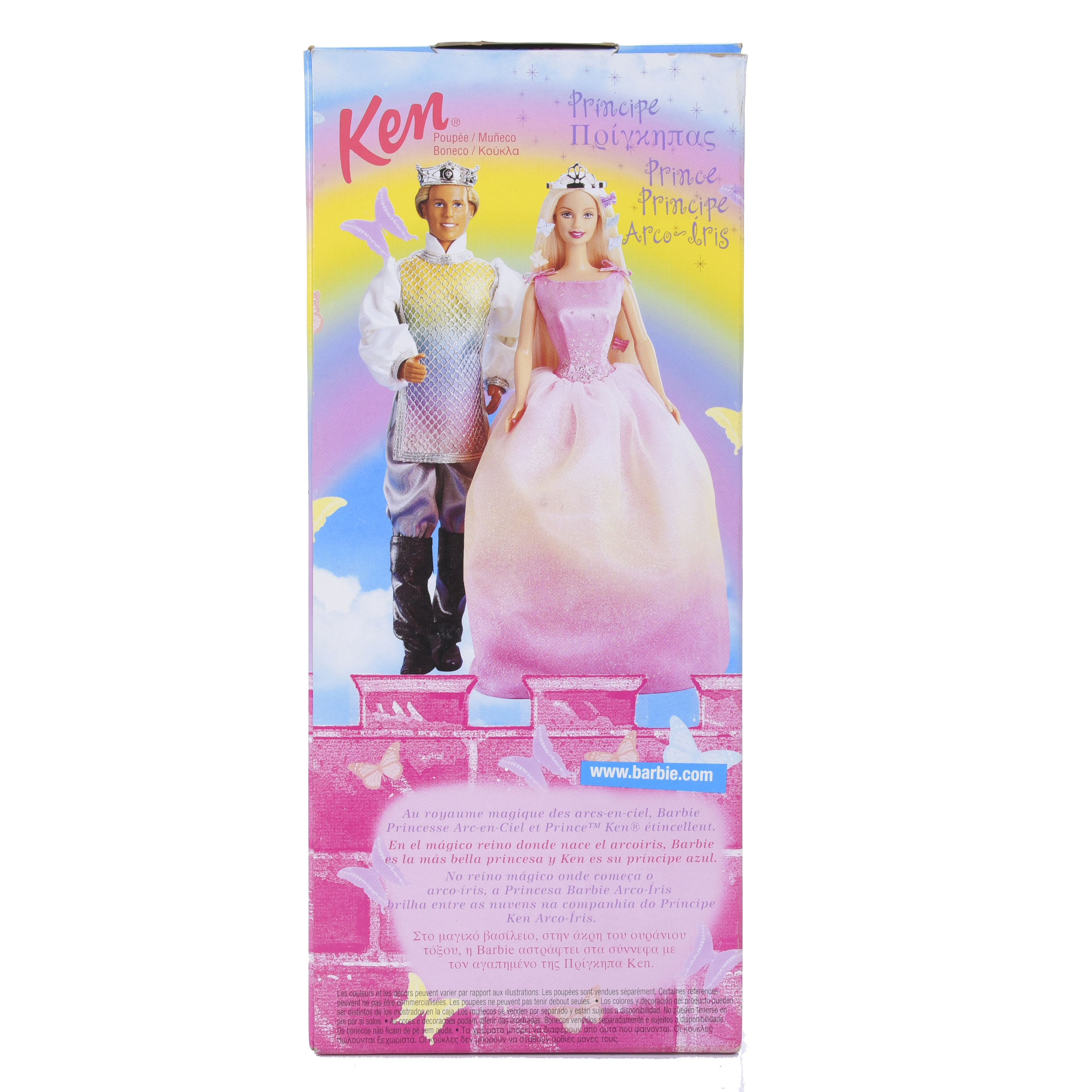 MATTEL. MUÑECO KEN MODELO "RAINBOW PRINCE", 1999.