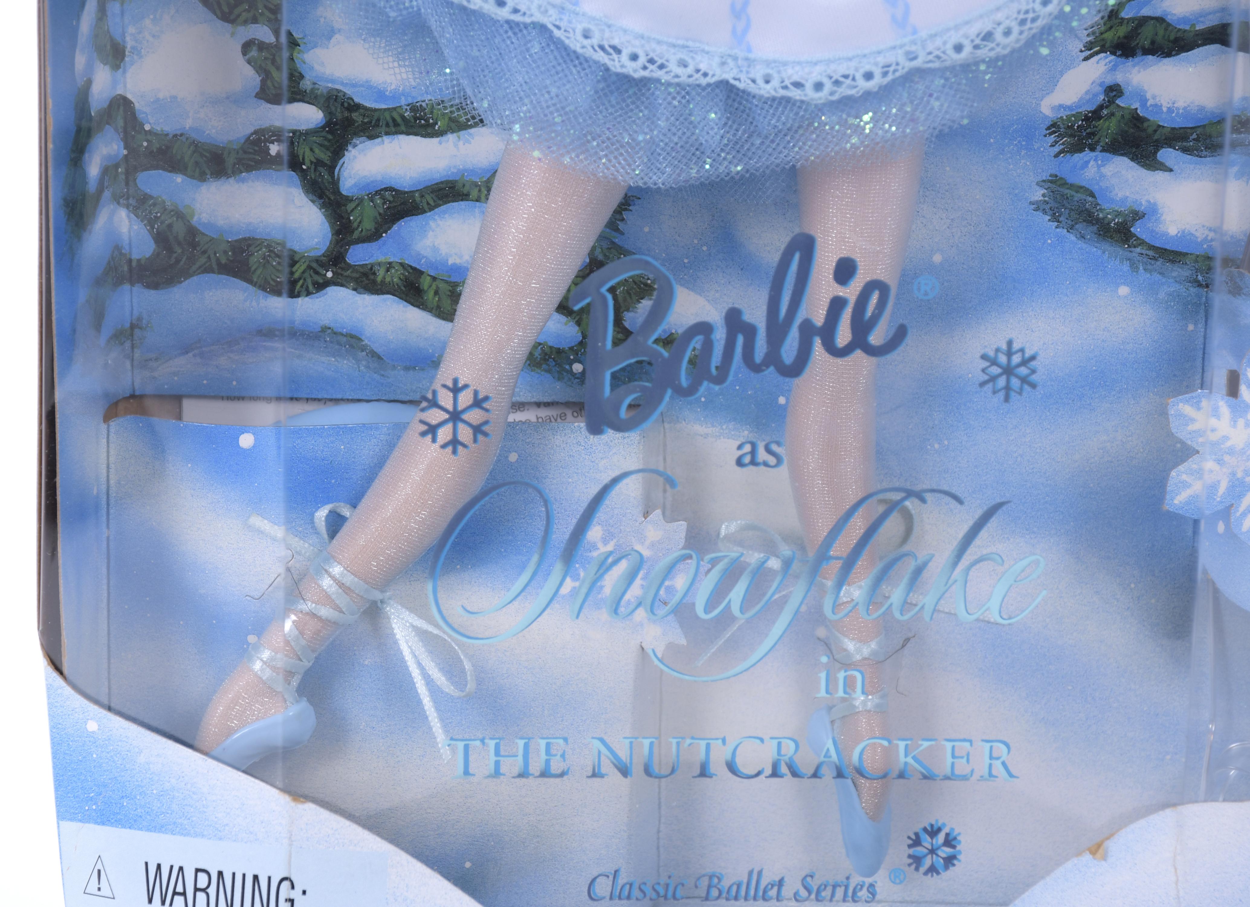 MATTEL. MUÑECA BARBIE MODELO "SNOWFLAKE IN THE NUTCRACKER"