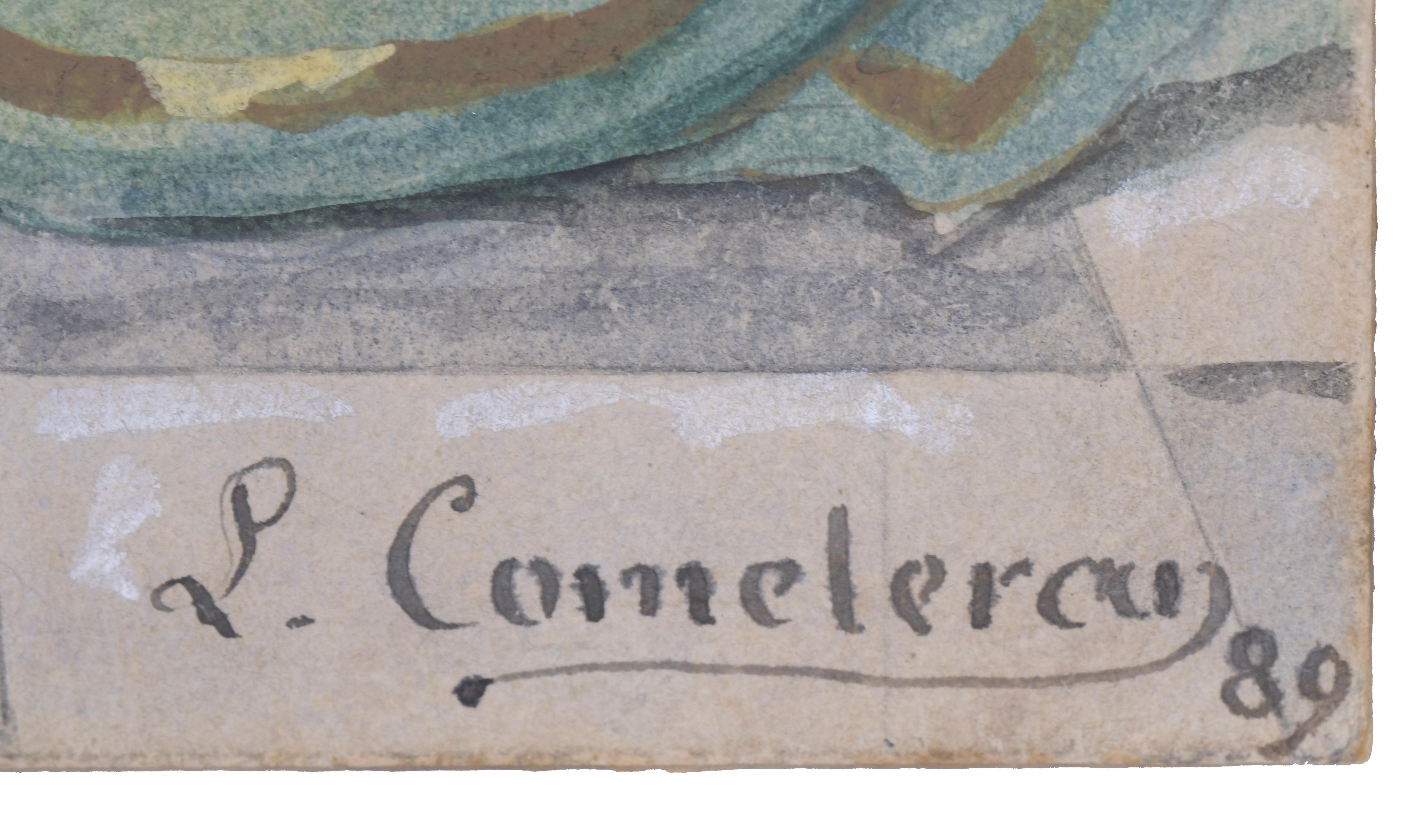 LLEÒ COMELERAN  (1830-?). "ESCENA ORIENTALISTA", 1889.