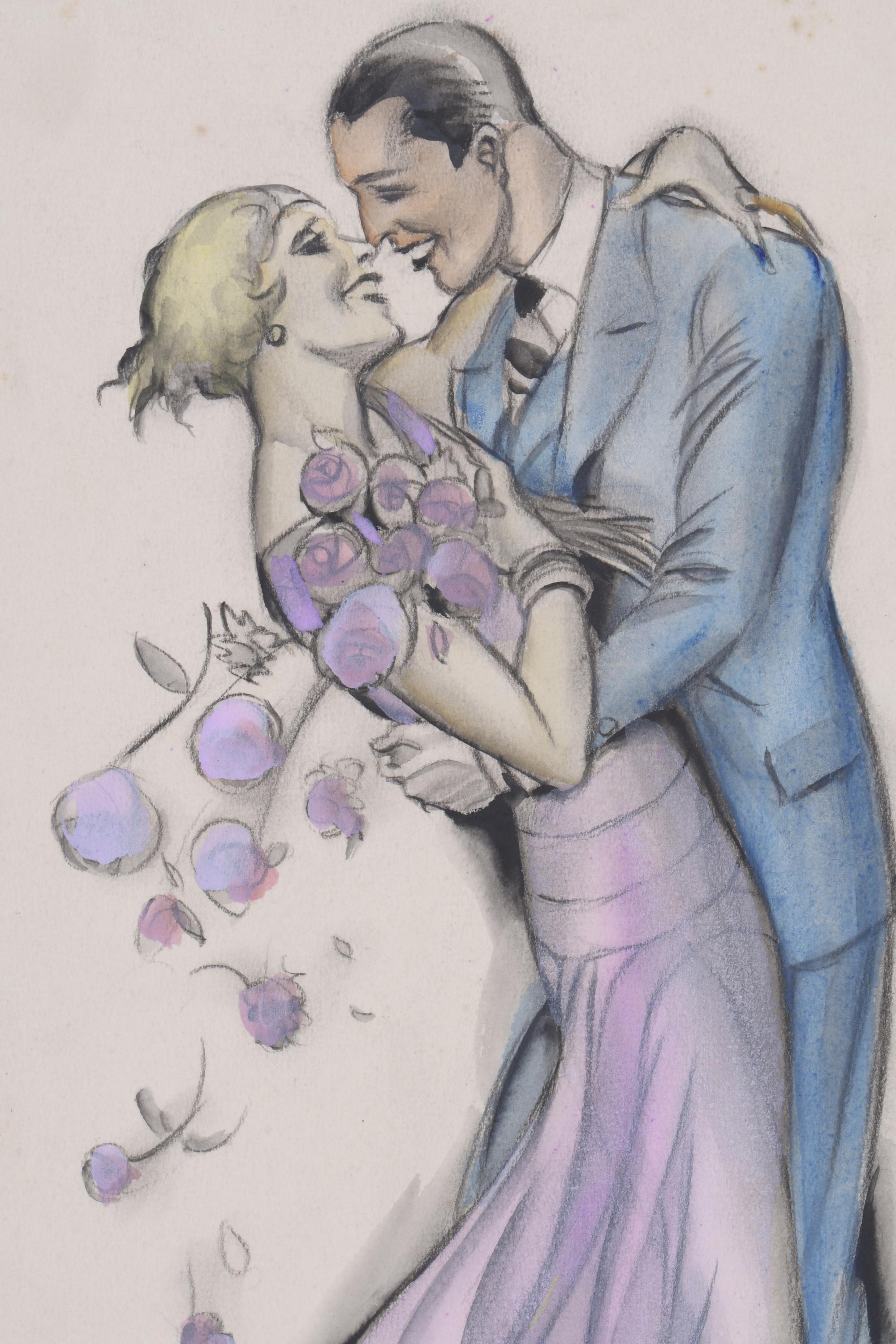 FERNANDO BOSCH TORTAJADA (1908-1987). "PAREJA".