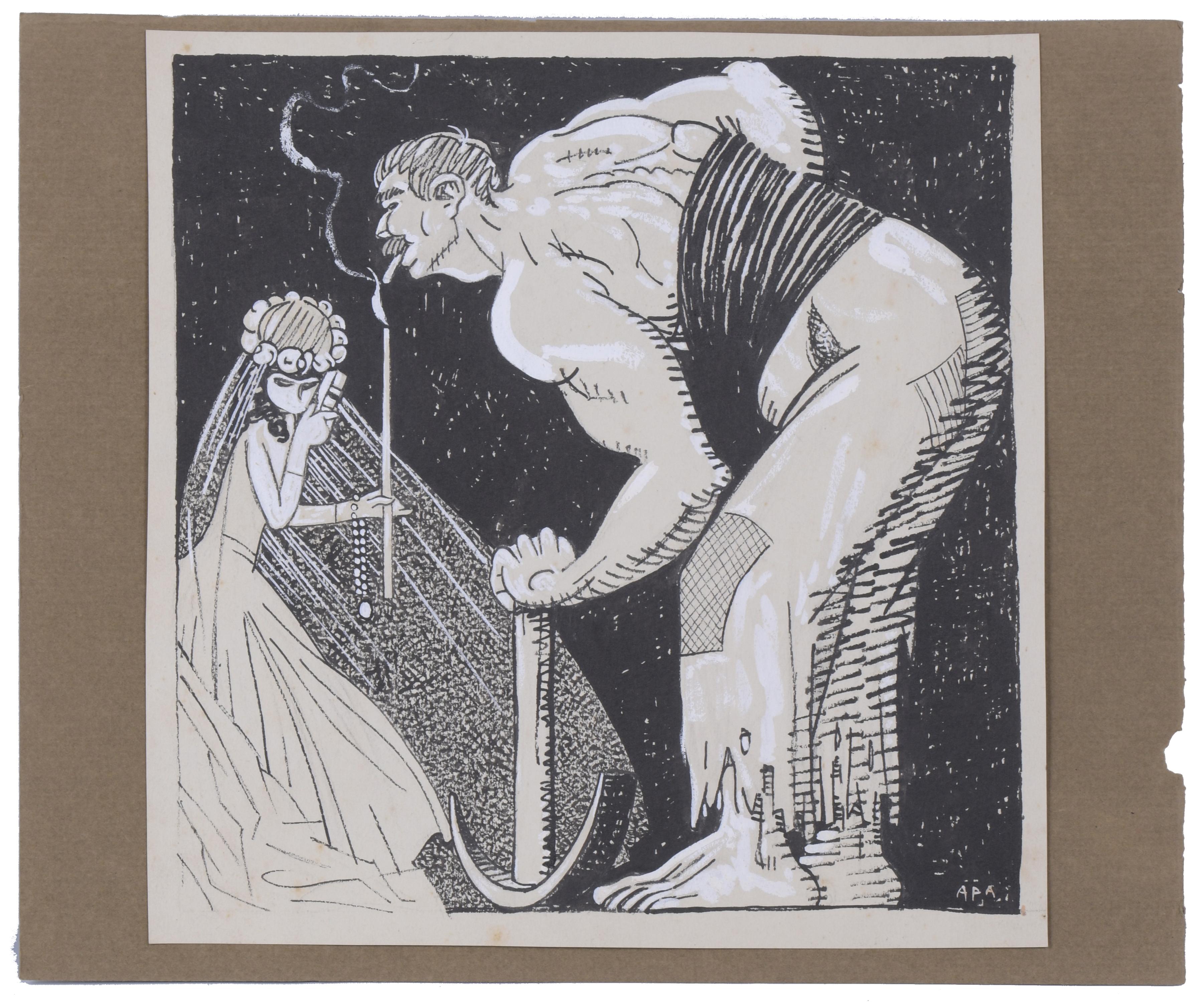 FELIU ELIAS I BRACONS, "APA" (1878-1948).  "FIGURAS".