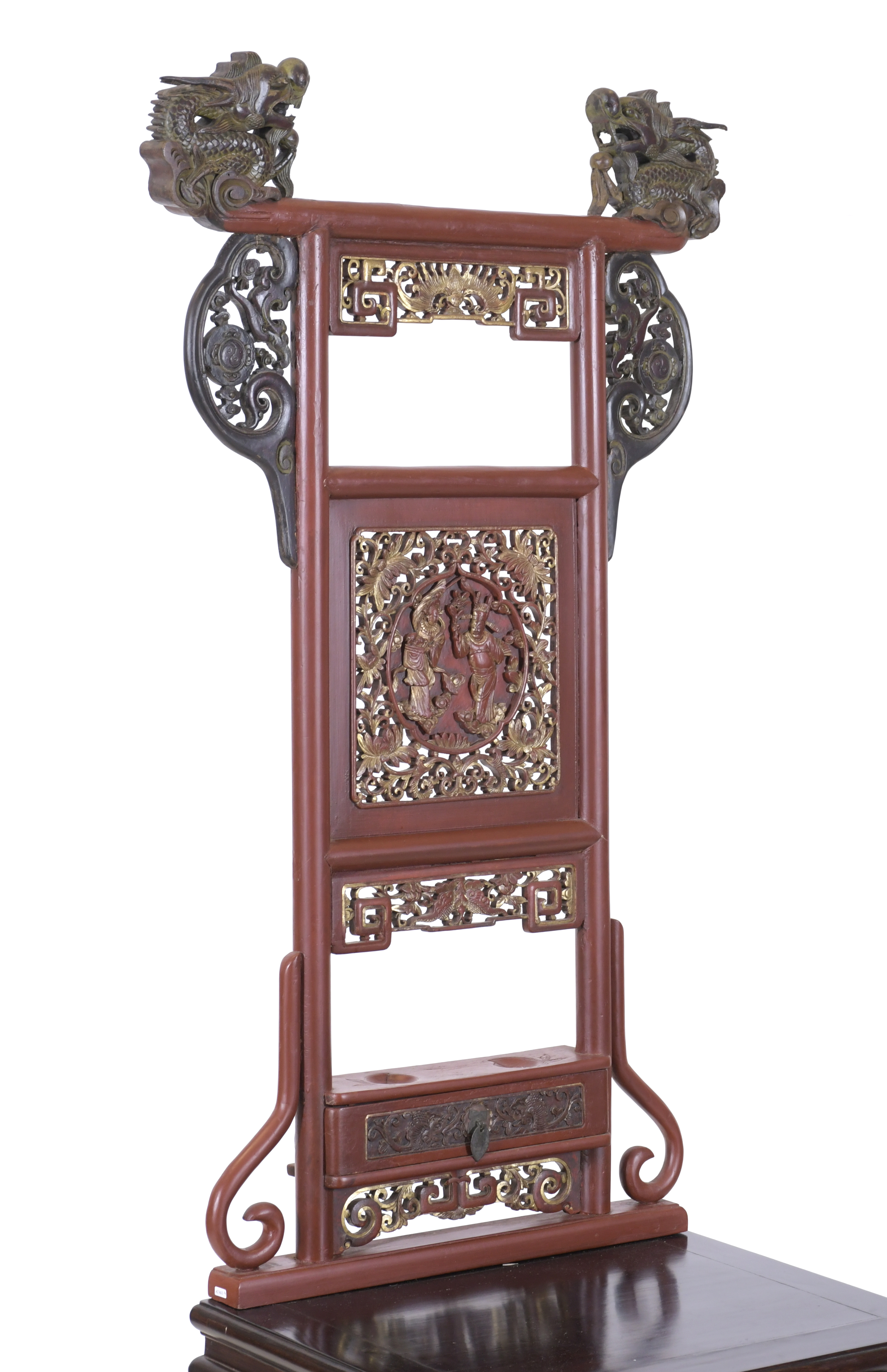 FINALES DINASTÍA QING, 1850-1899. SOPORTE PARA LAVAMANOS.