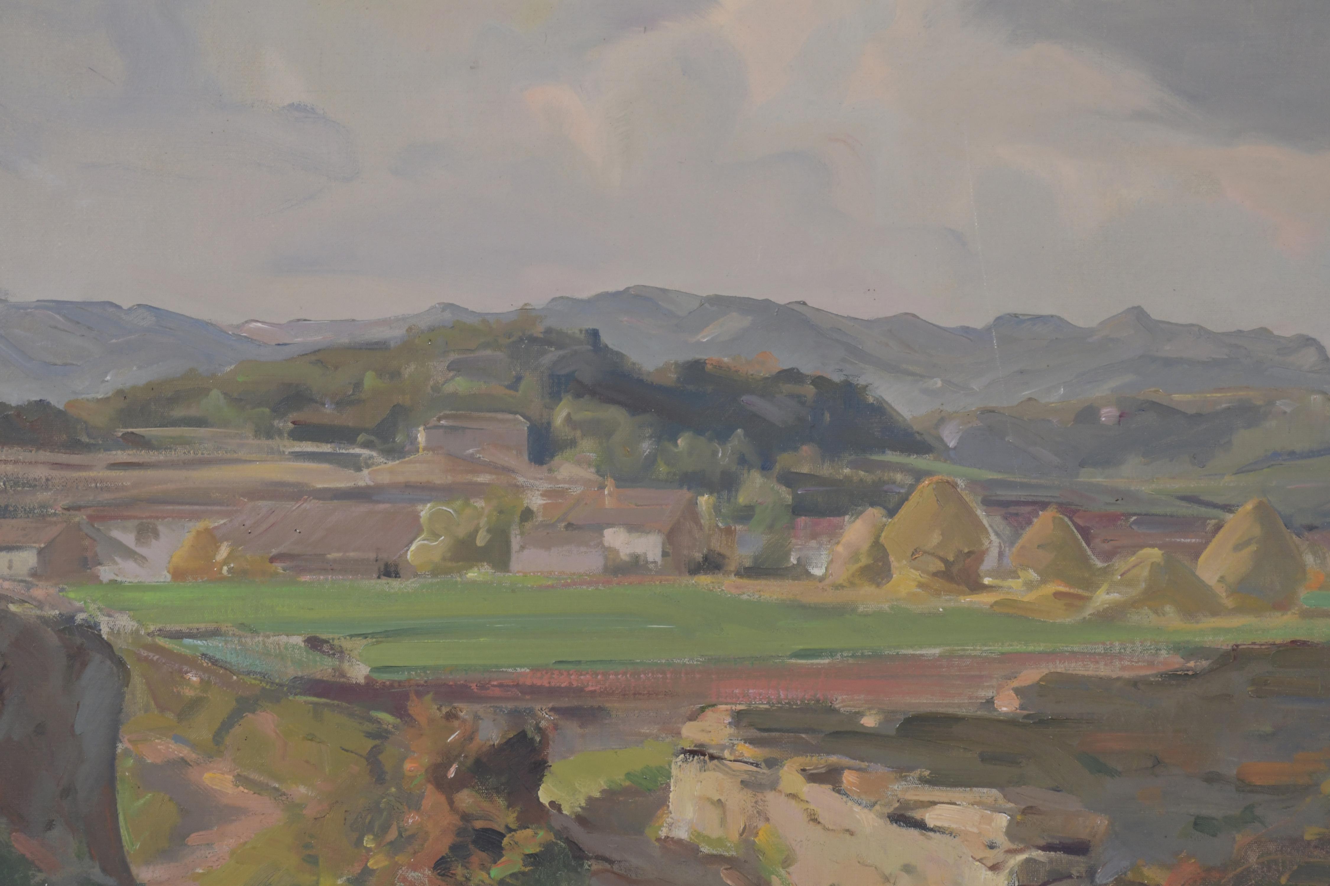 LLUÍS MARIA GÜELL CORTINA (1909-2001).  "PAISAJE".