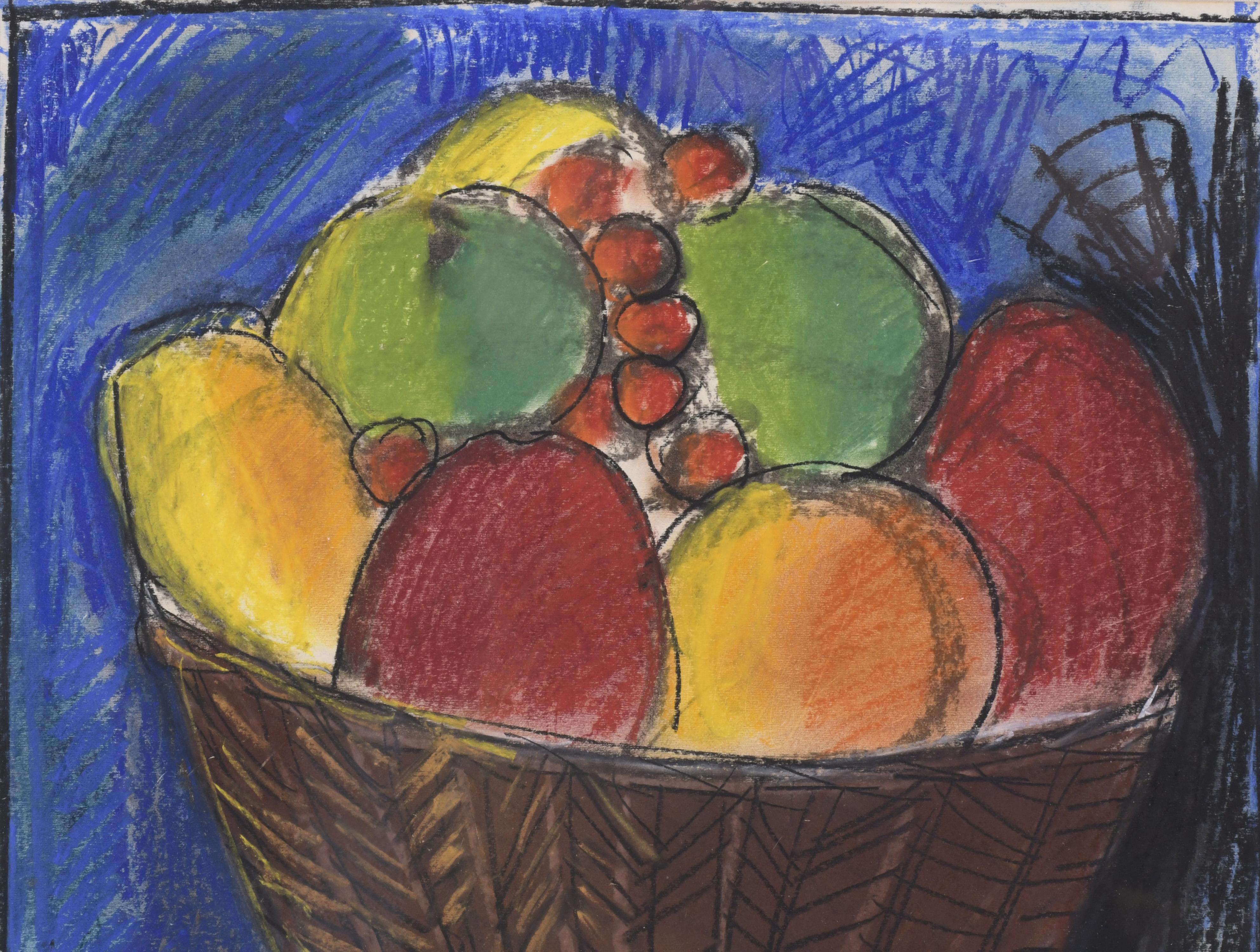 NARCÍS COMADIRA (1942).  "CESTO FRUTA", 1989.