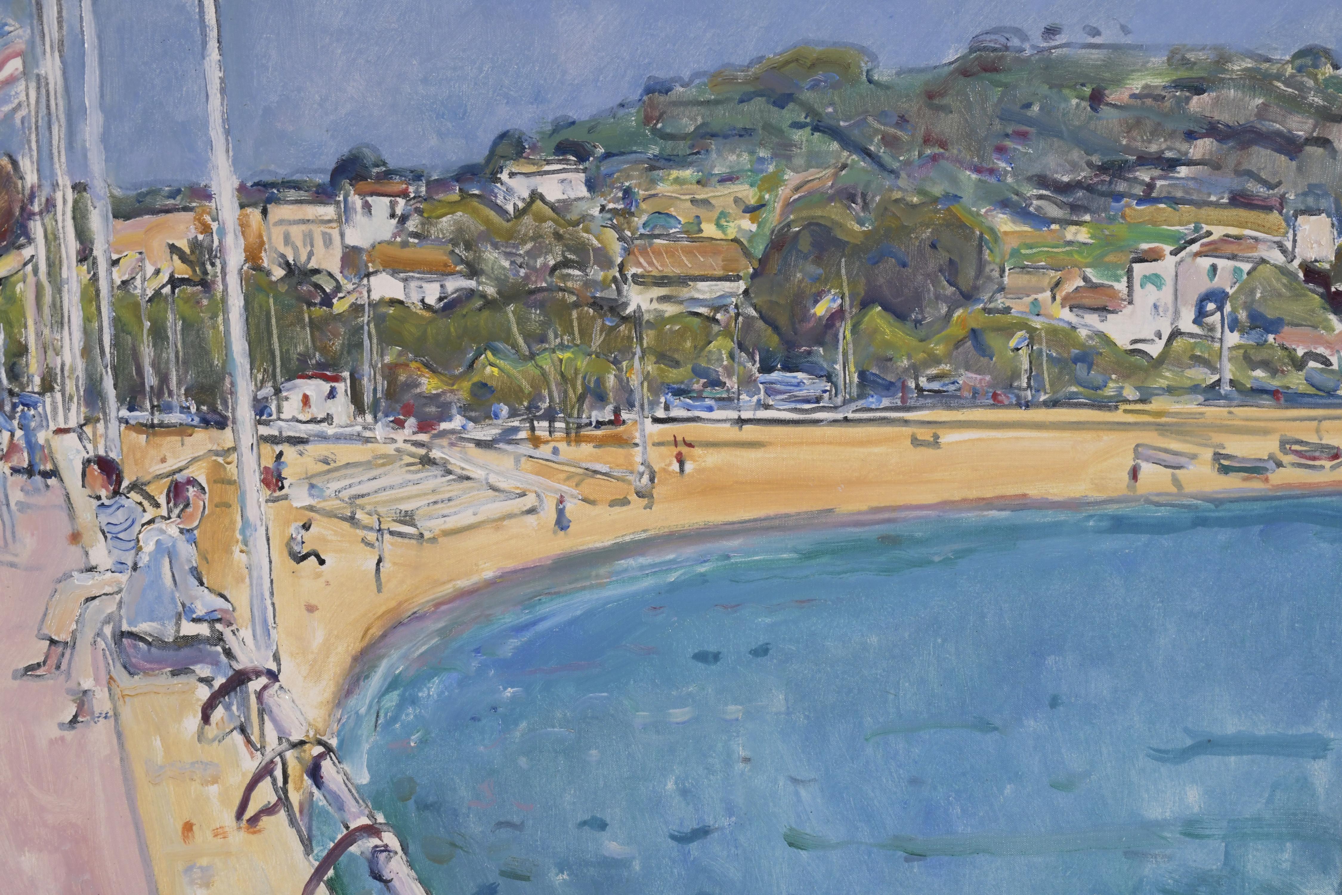 JOSEP AMAT PAGES (1901-1991). "PASEO DE SANT FELIU DE GUÍXO