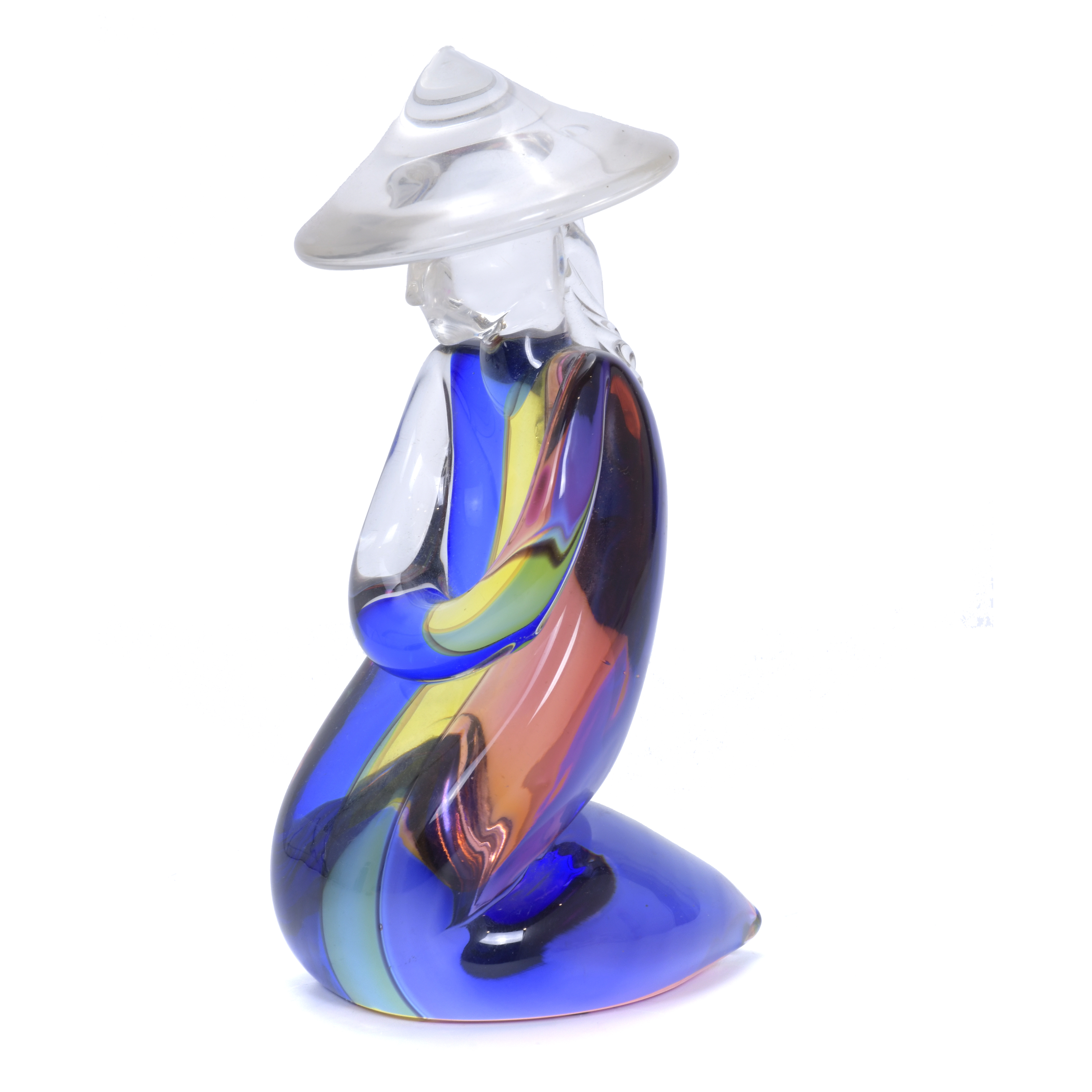 ARCHIMEDE SEGUSO (1909-1999). FIGURA DE PERSONAJE ORIENTAL 