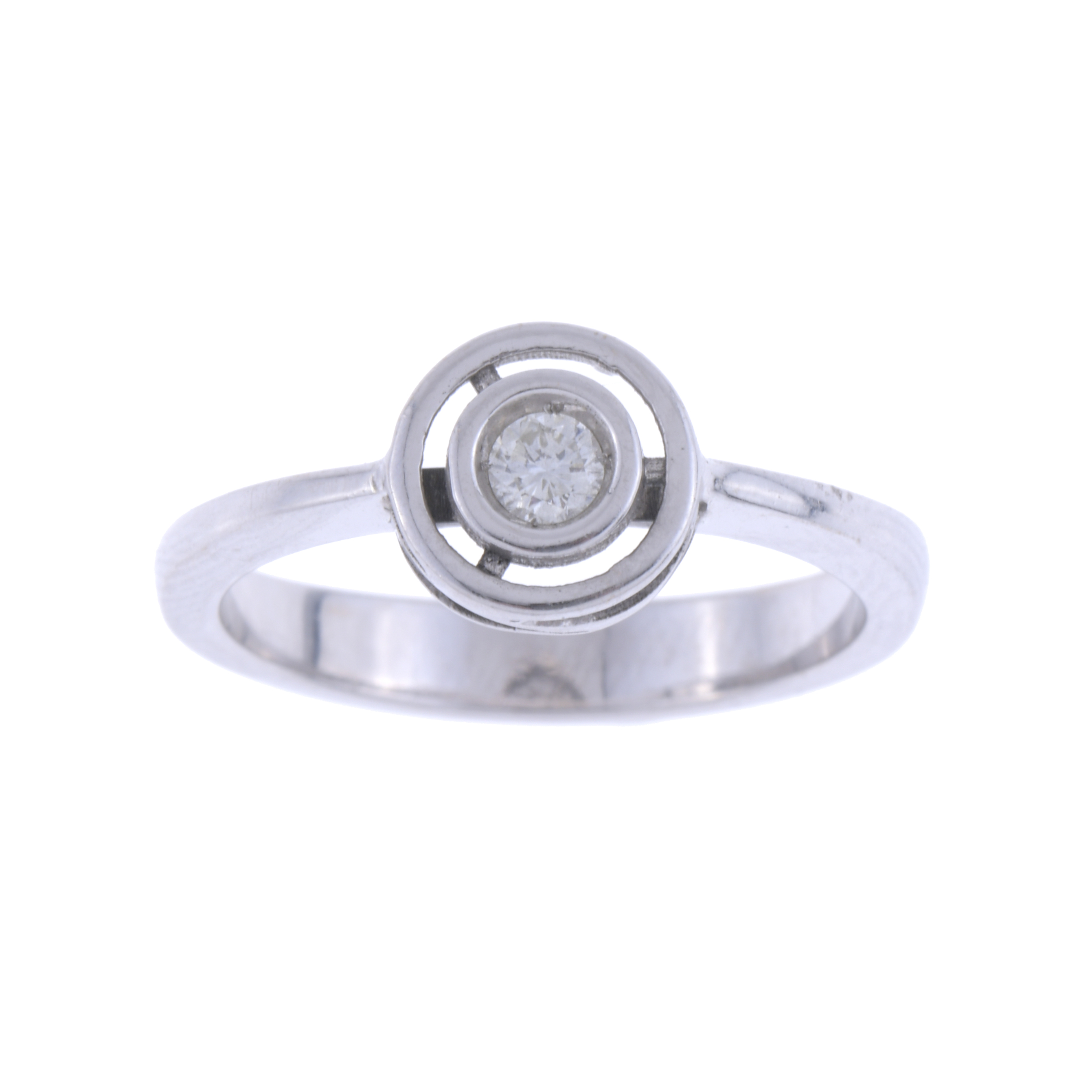 SORTIJA CON DIAMANTE SOLITARIO.