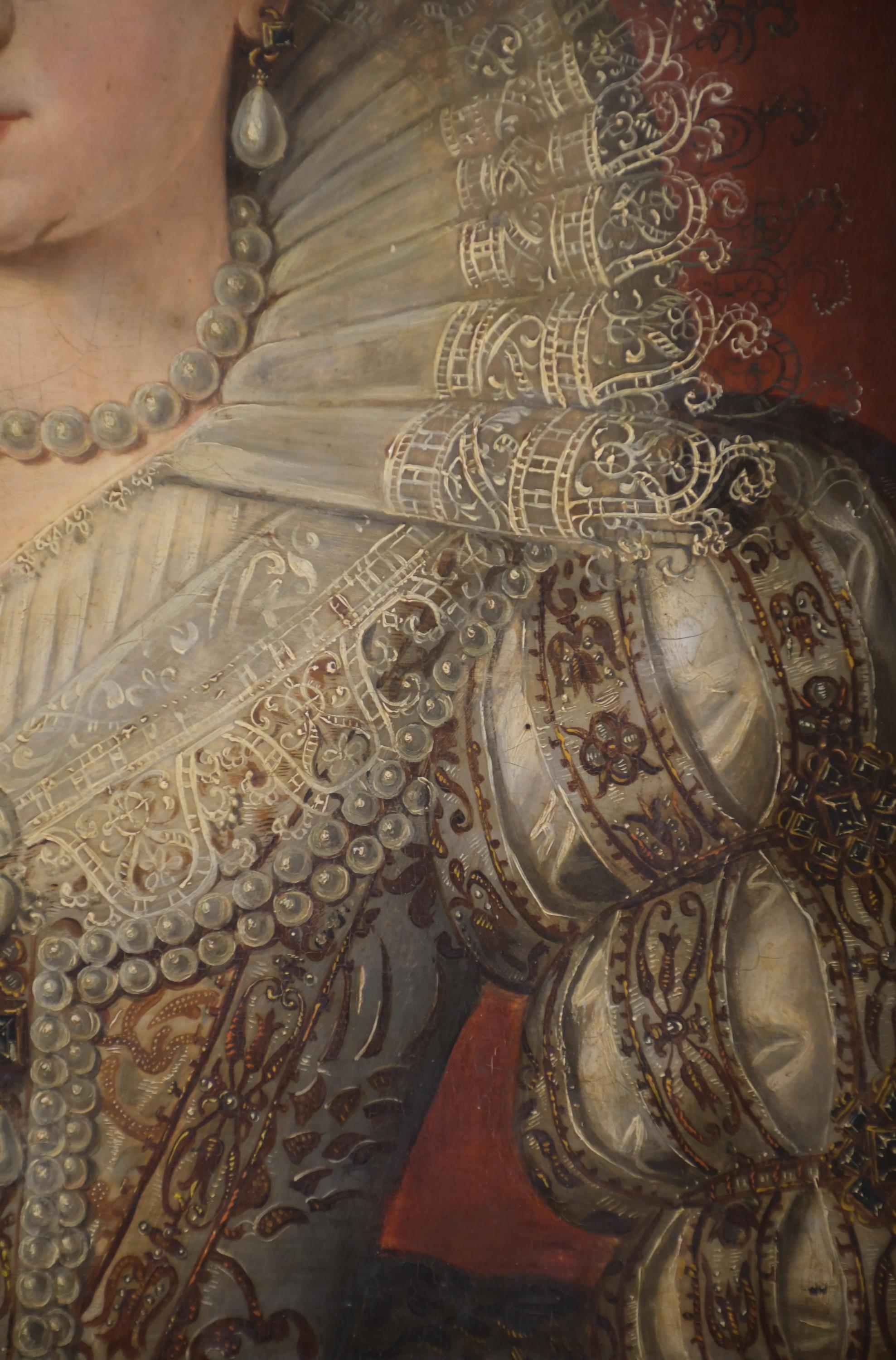 DESPUÉS DE FRANZ POURBUS II. SIGLO XIX. COPIA DEL "RETRATO