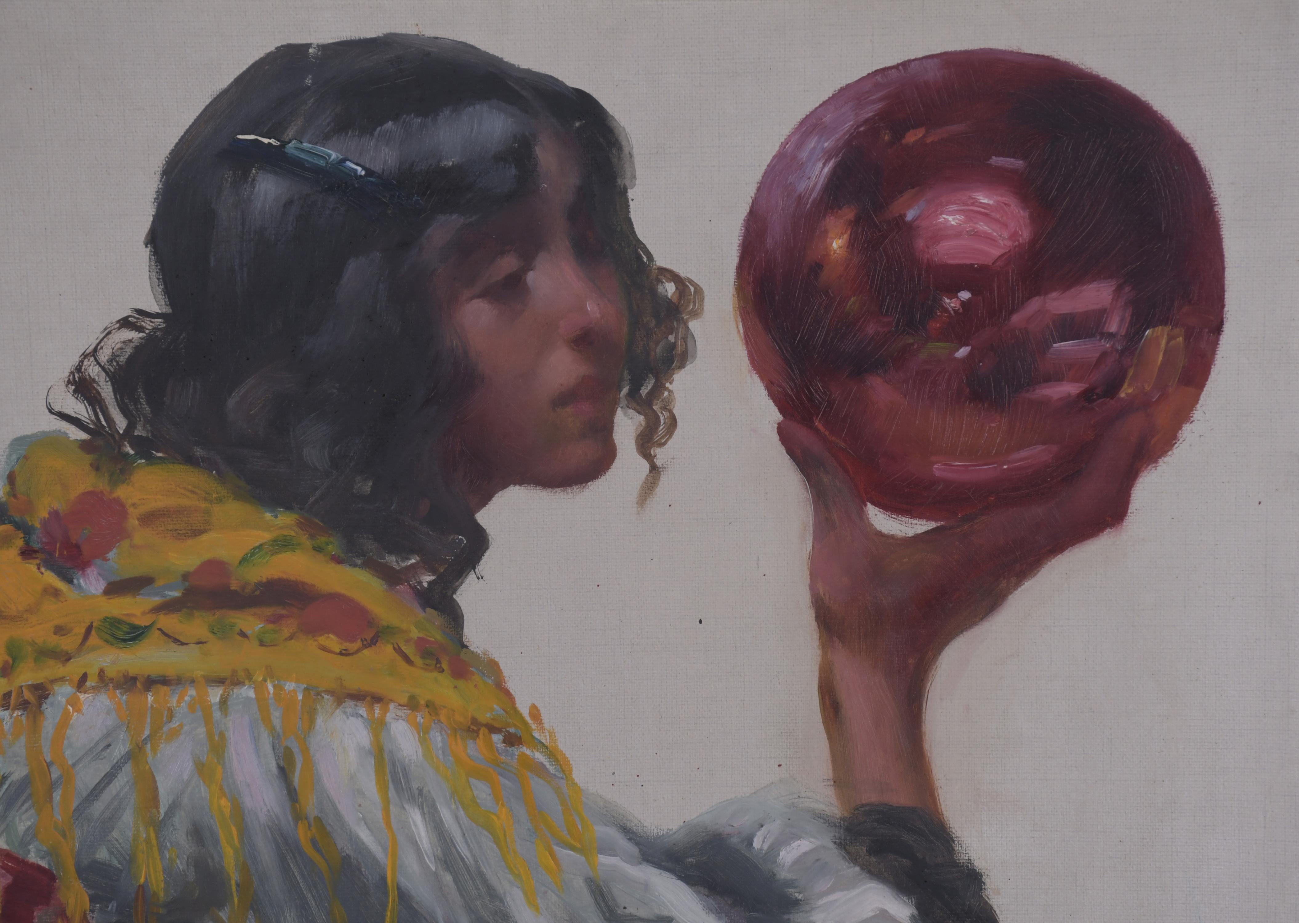 ANDRÉS LARRAGA Y MONTANER (1861-1931). "GITANA".