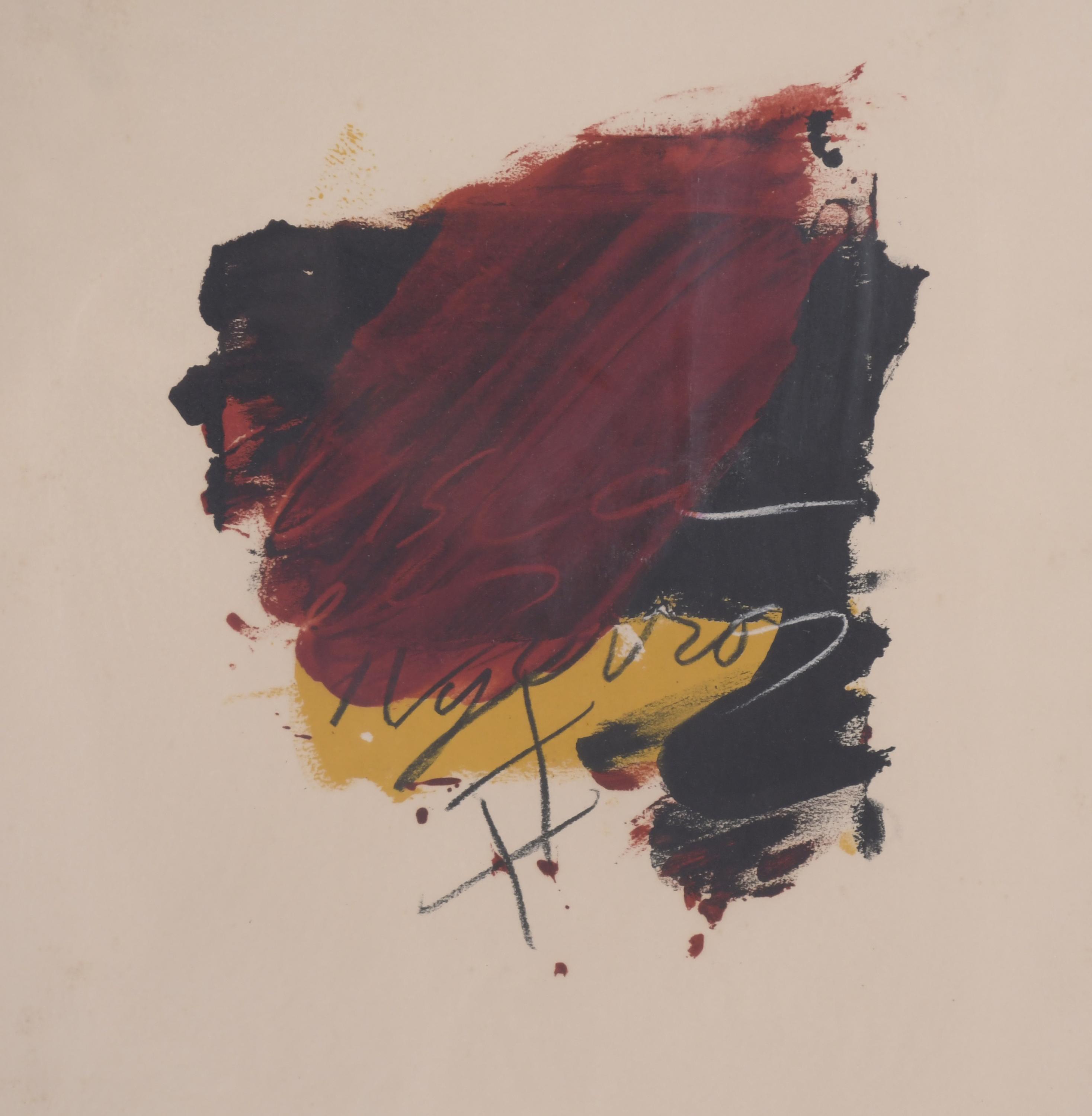 ANTONI TÀPIES (1923-2012). "CLAU - 1 Nº 31", 1973.