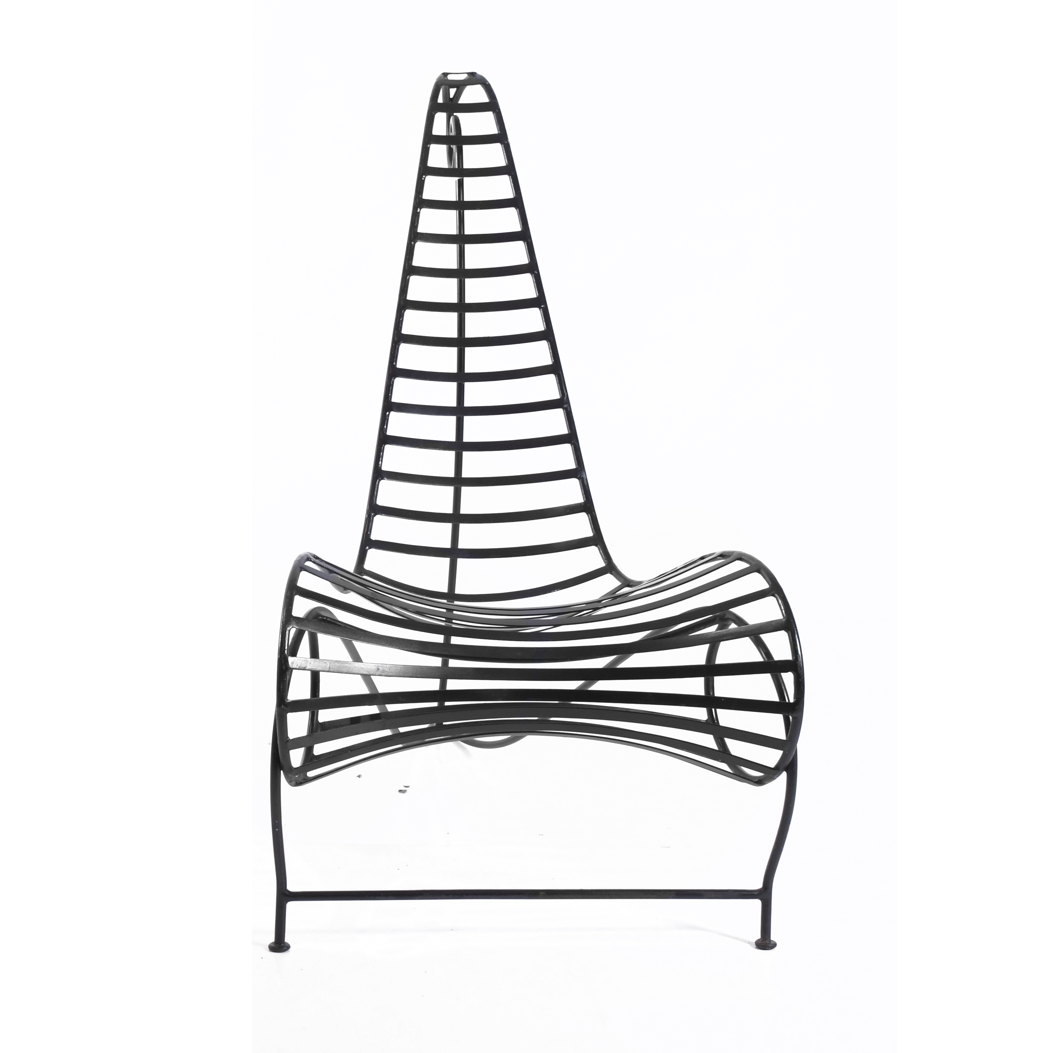 ANDRÉ DUBREUIL (1951-2022) "SPINE CHAIRE", FRANCIA CIRCA 19