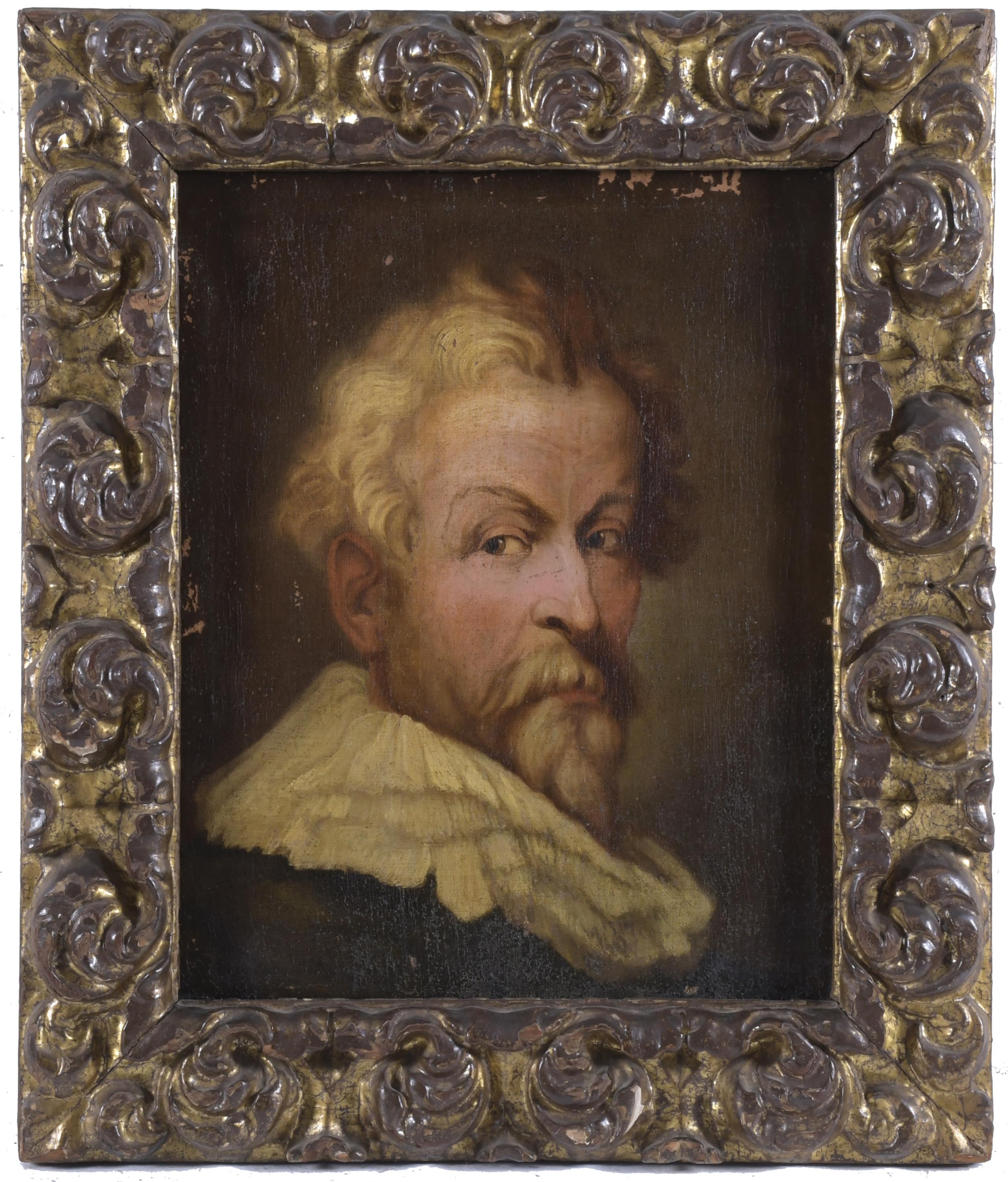 ESCUELA ESPAÑOLA, FIN. SIGLO XIX. "RETRATO CABALLERO".