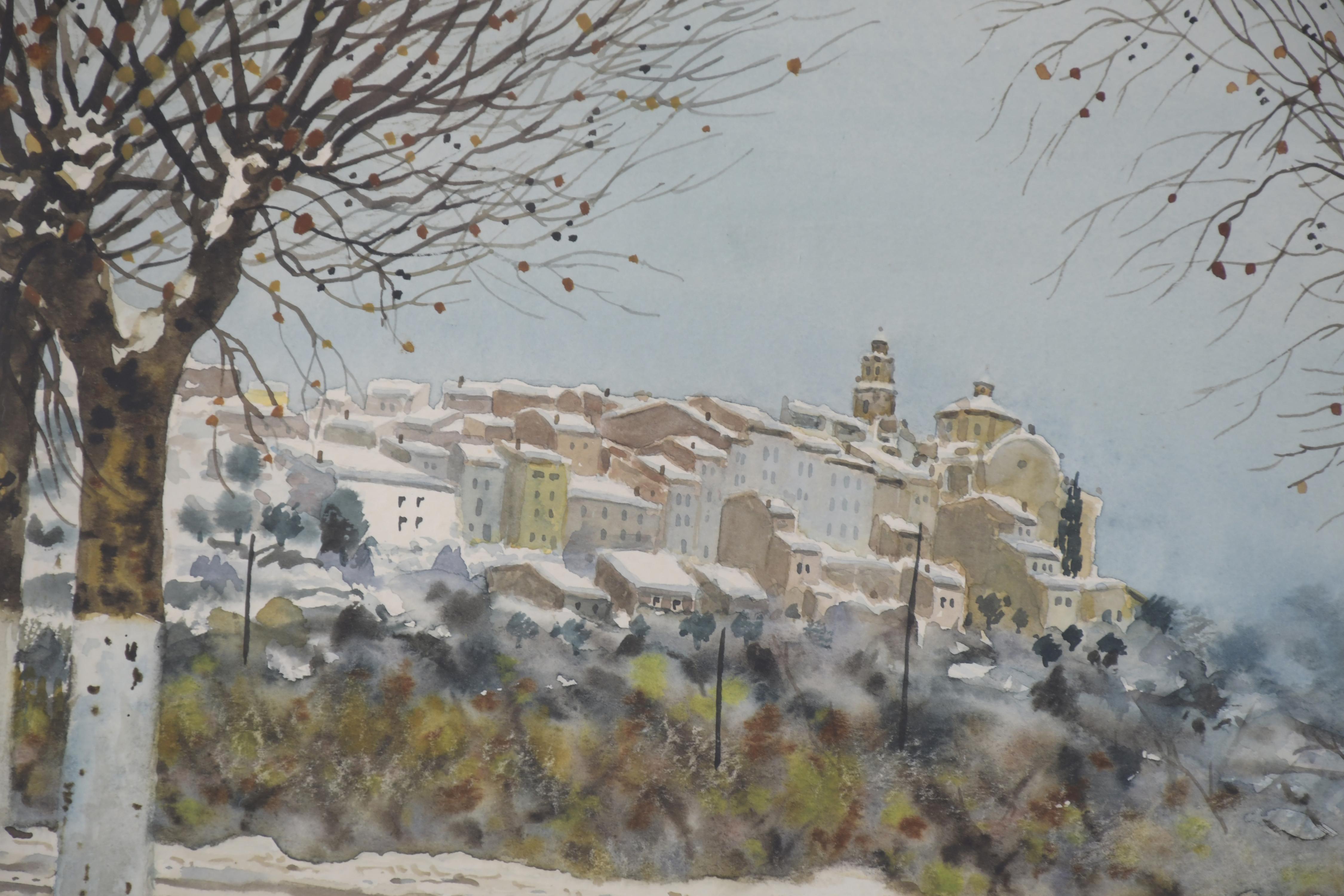 JOAQUIM CABANE MANAUTA (1922-1993). "TIVISSA NEVADA".