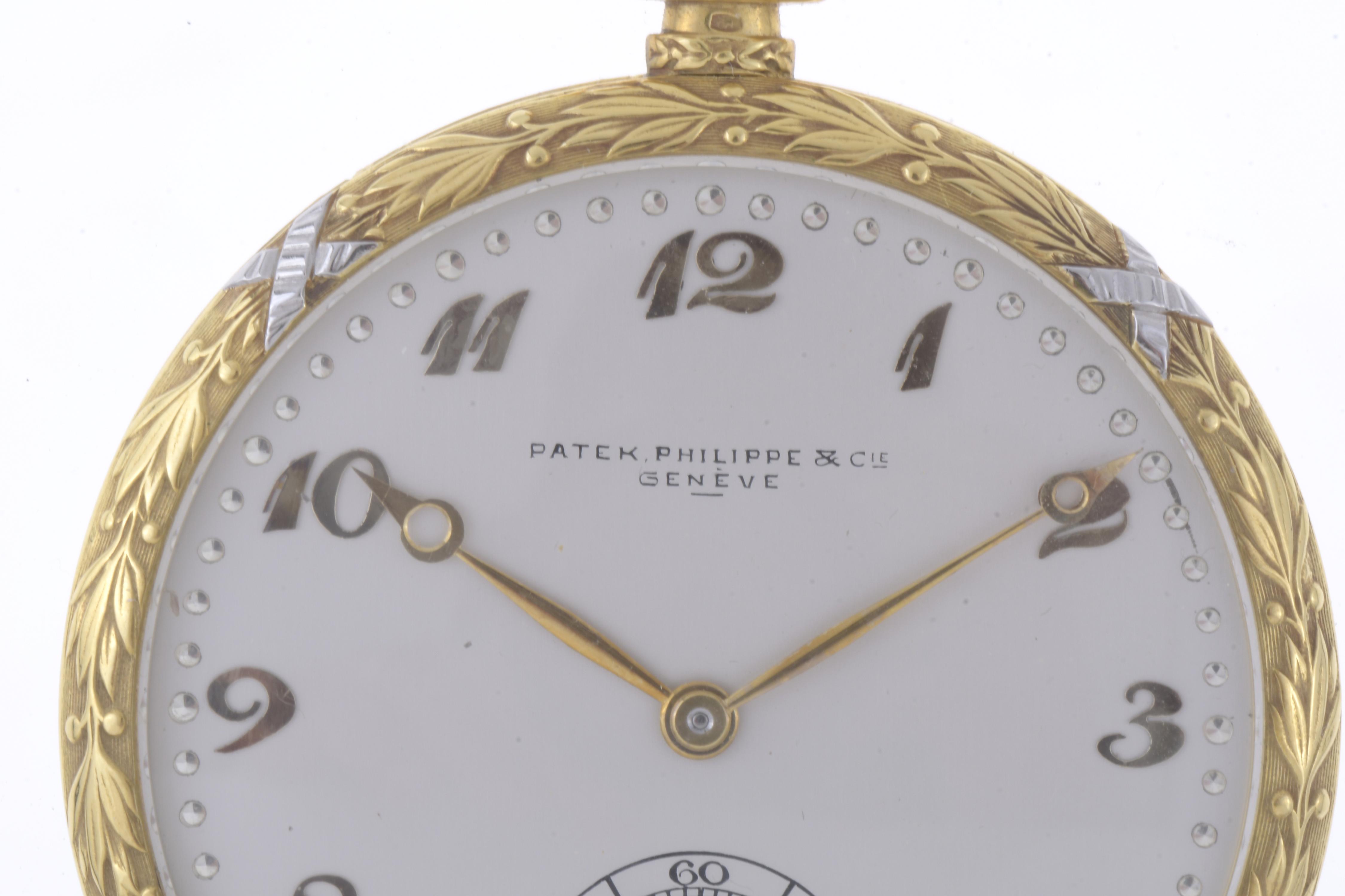 PATEK PHILIPPE RELOJ DE BOLSILLO CIRCA 1930.