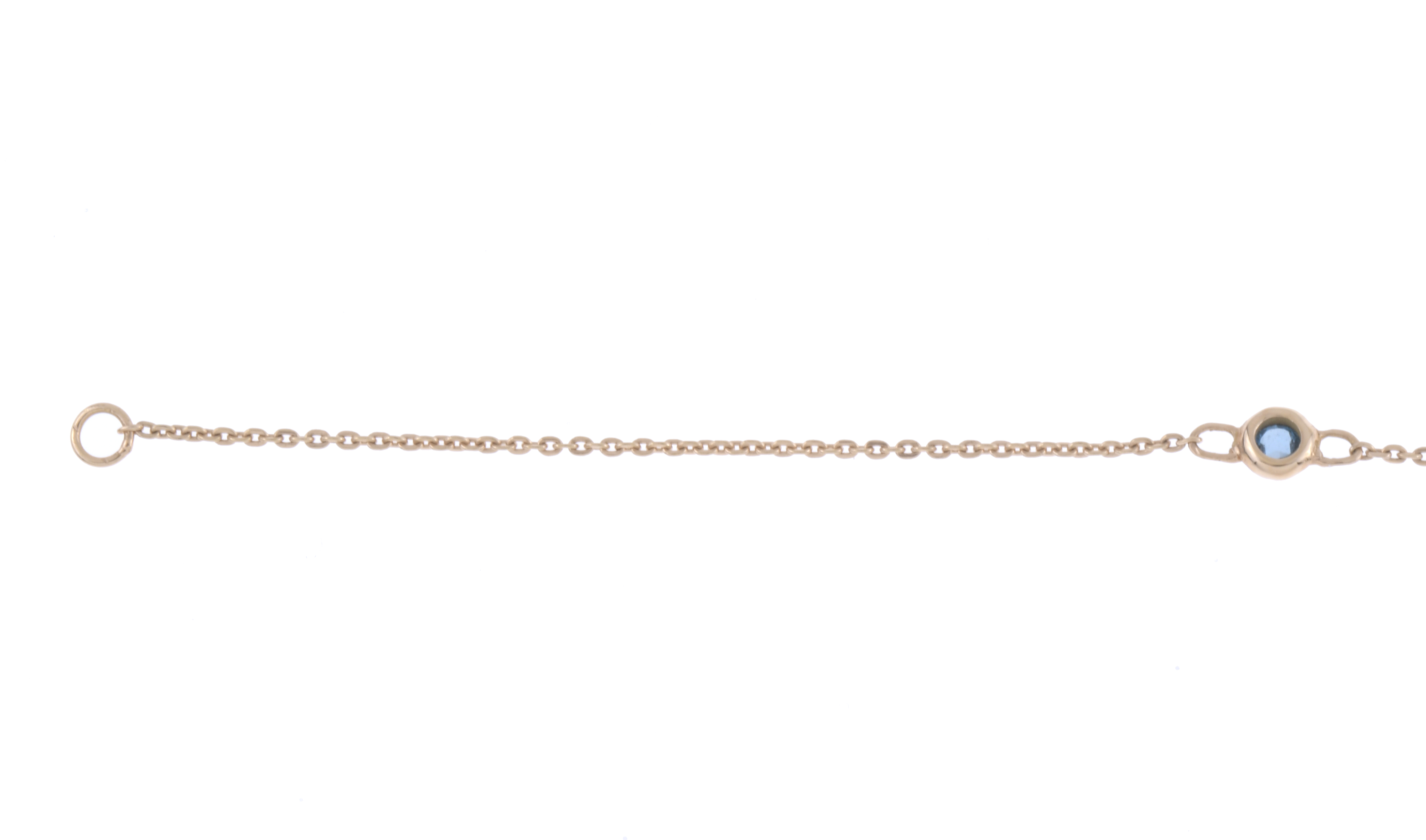 PULSERA CON TOPACIOS.