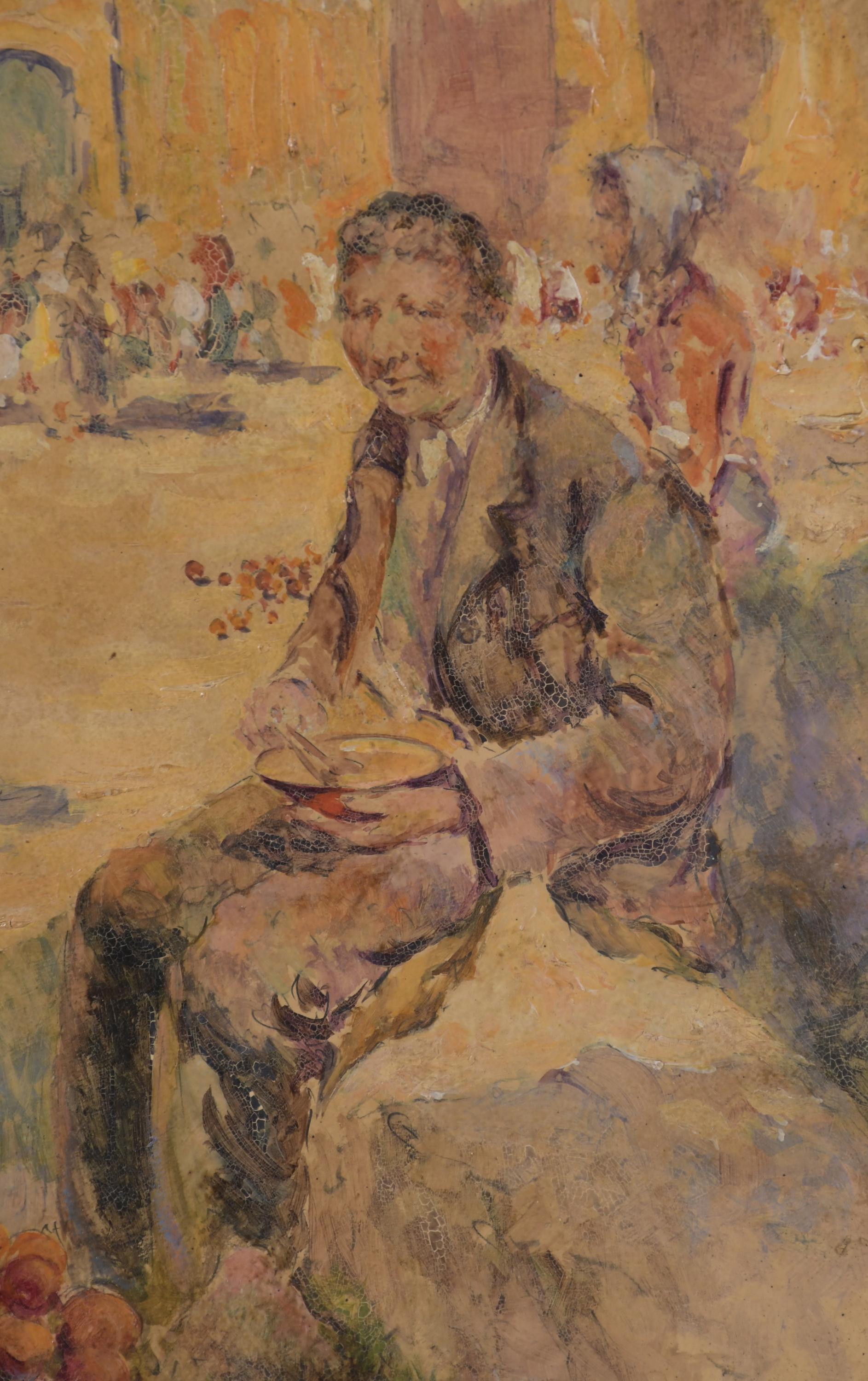 JOAQUIM MIR I TRINXET (1873-1940). "Vendedor de naranjas".