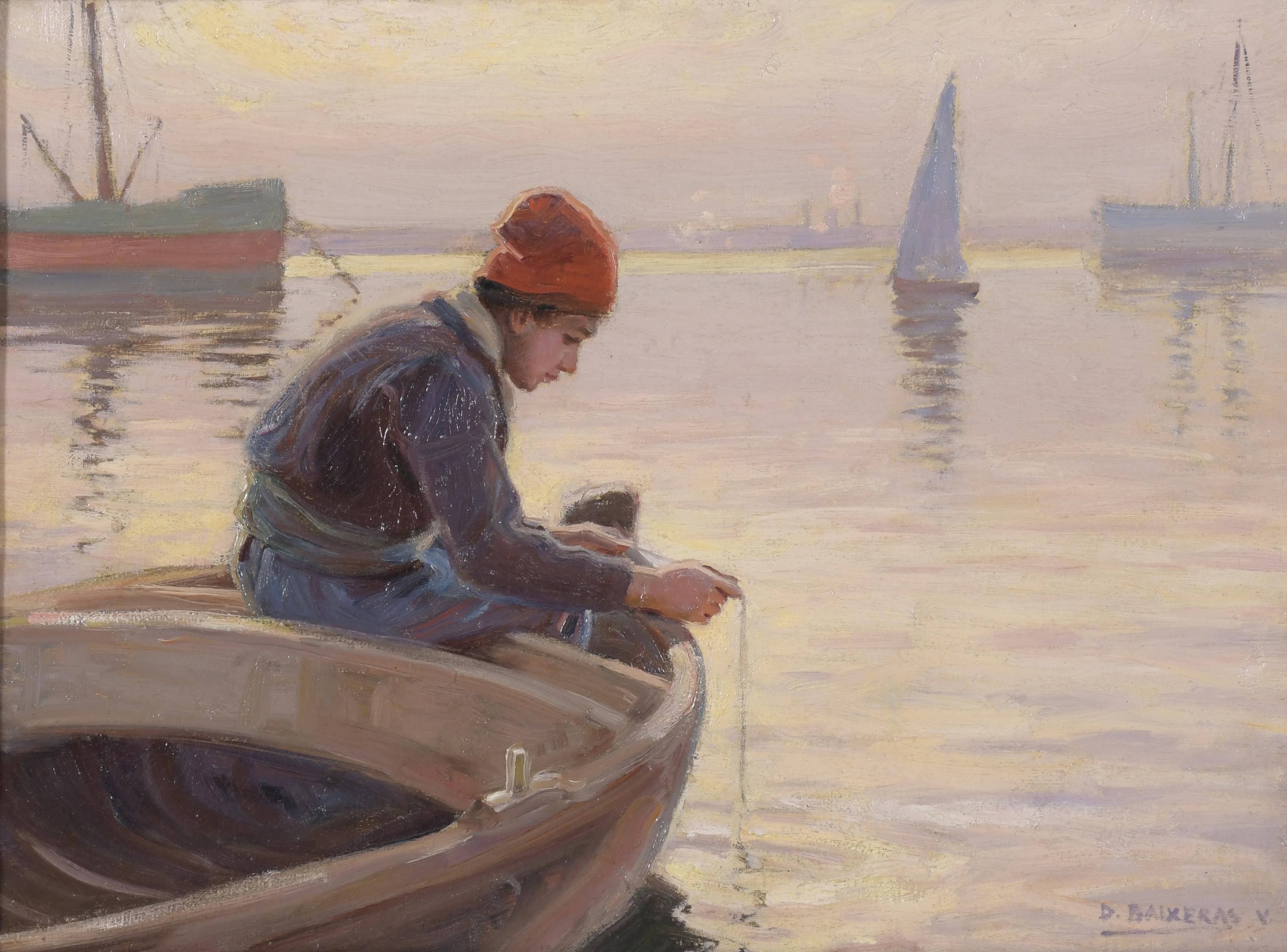 DIONÍS BAIXERAS (1862-1943). "PESCADOR"