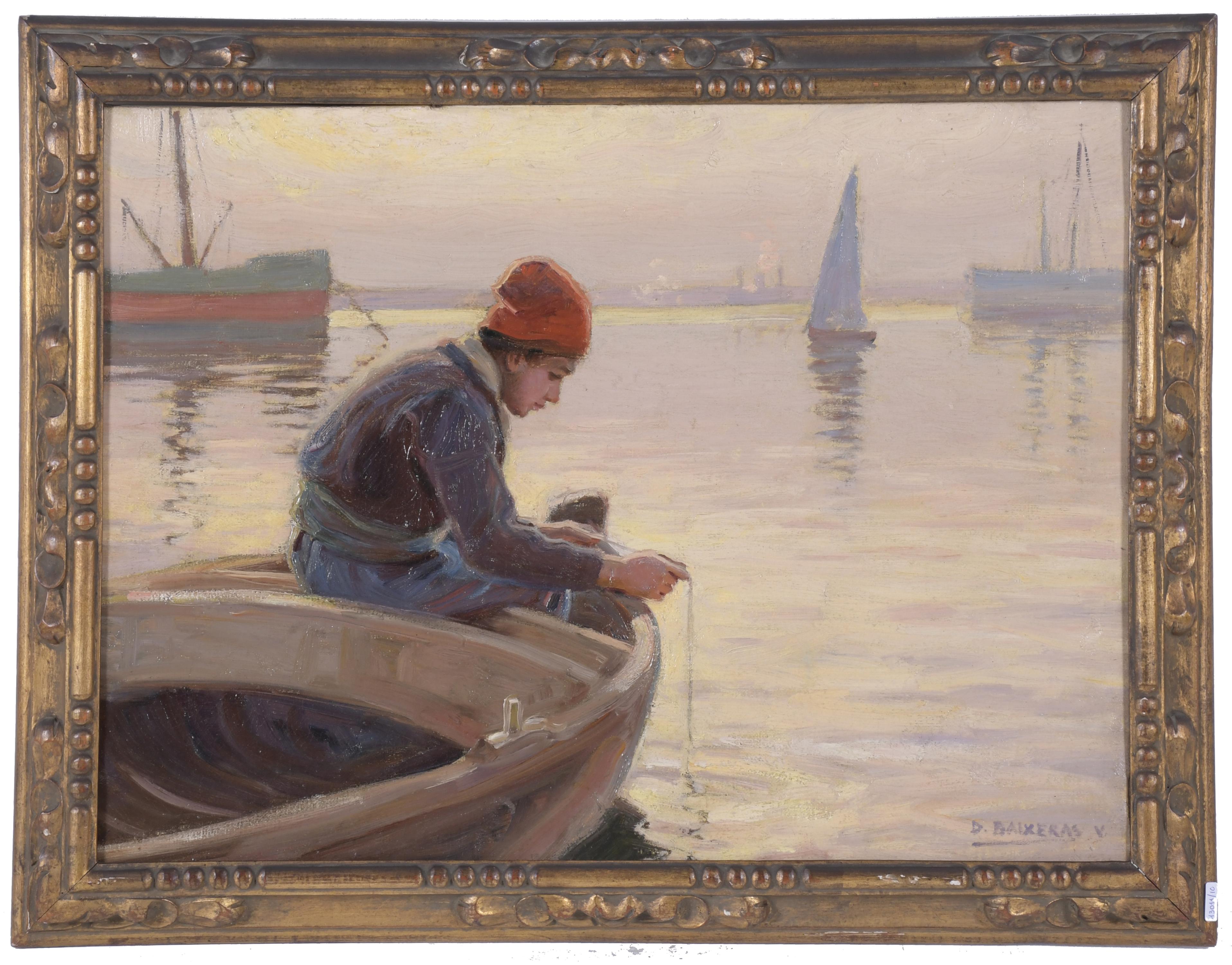 DIONÍS BAIXERAS (1862-1943). "PESCADOR"